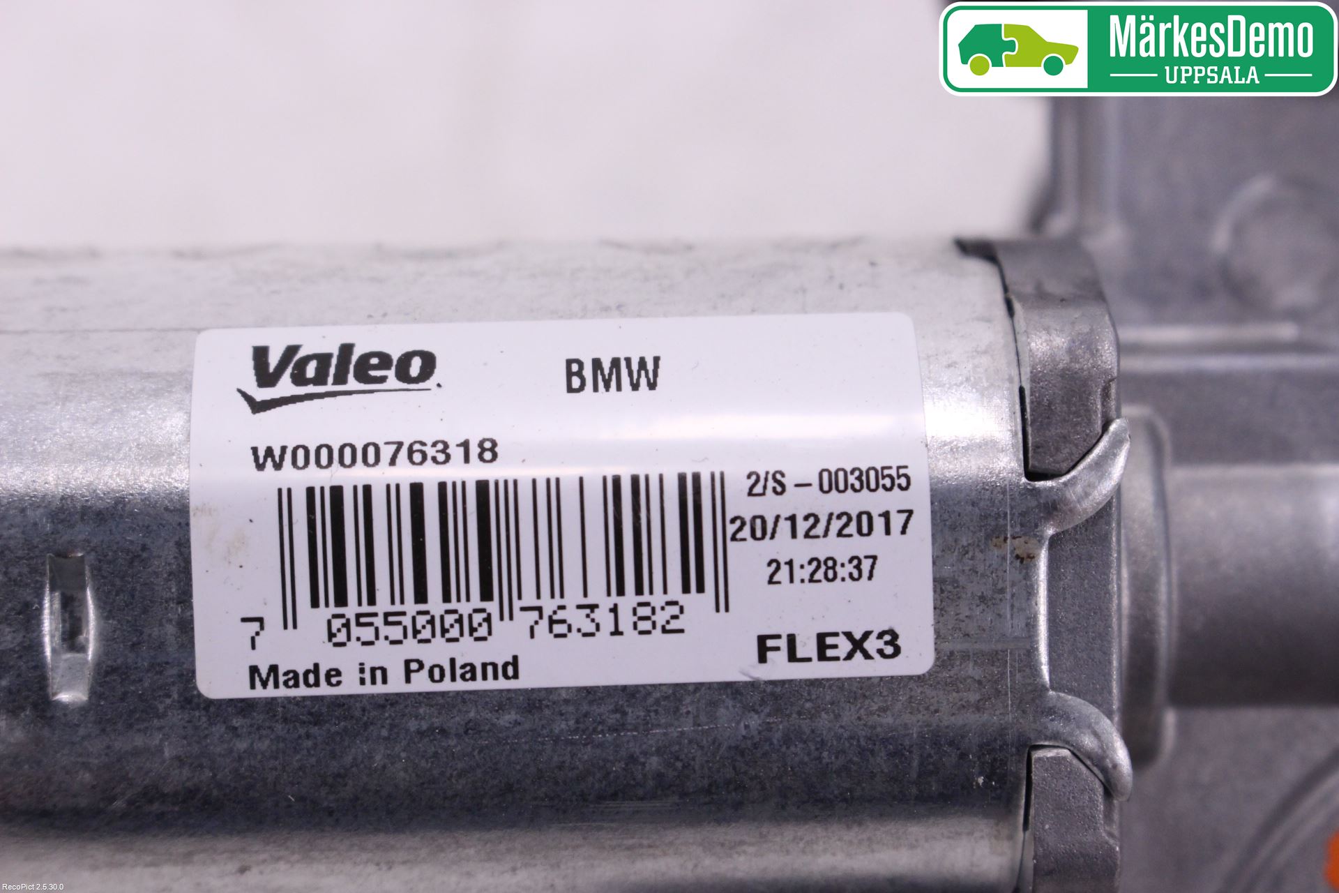 BMW 5 G30/G31/F90 17-23 Torkarmotor Baklucka