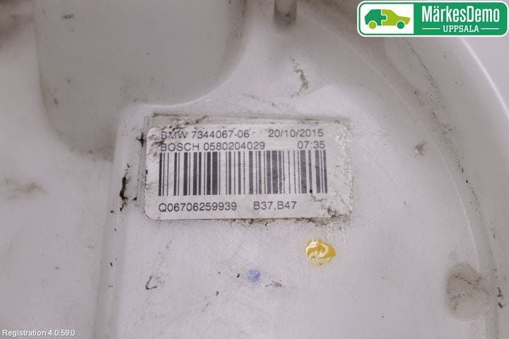 BMW 3 F30/F31/F80 12-19 Bränsle Insppump Diesel