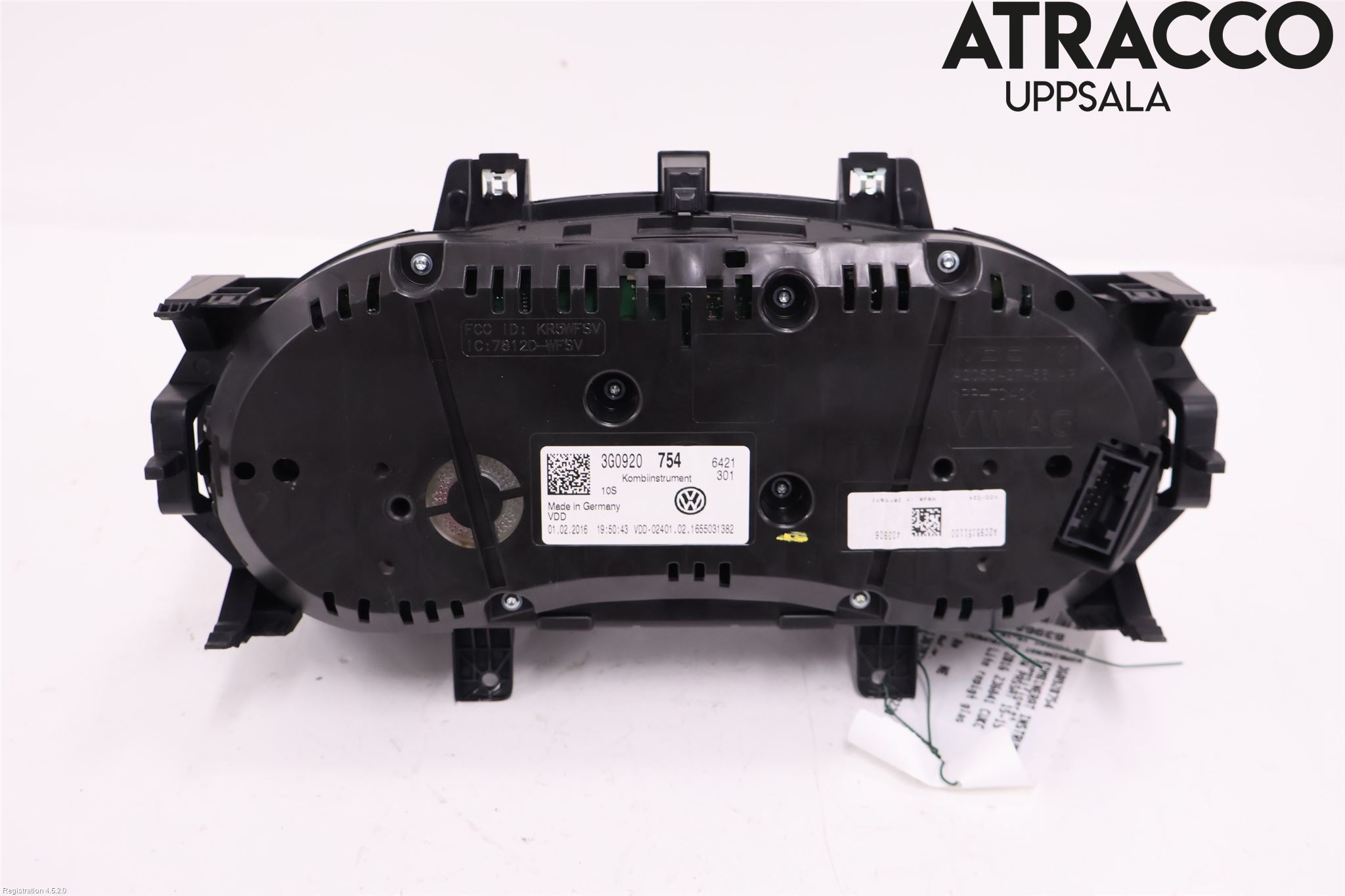 Volkswagen VW PASSAT 15-19 Instrument Komb