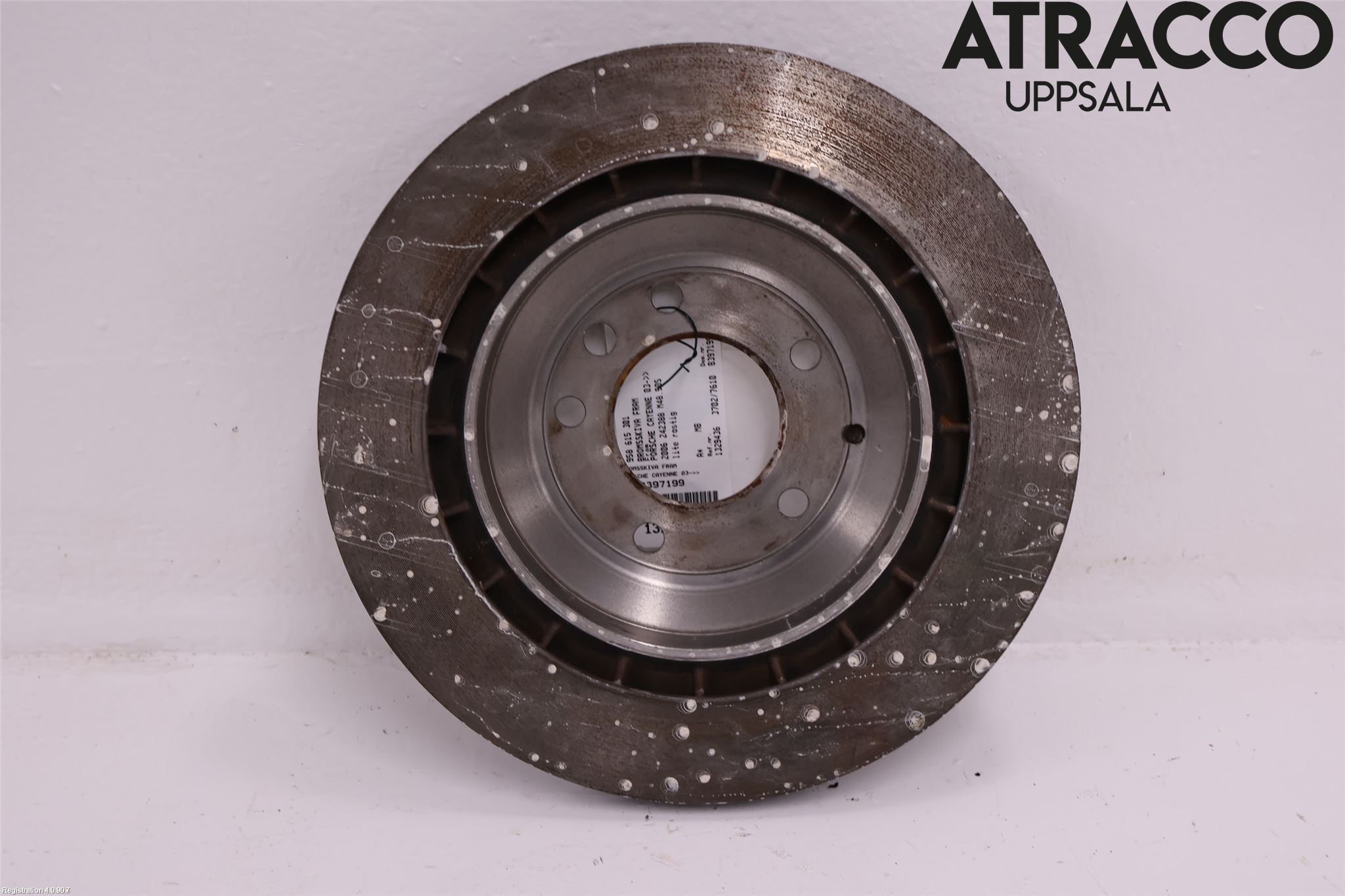 Porsche CAYENNE 03- Bromsskiva Bak