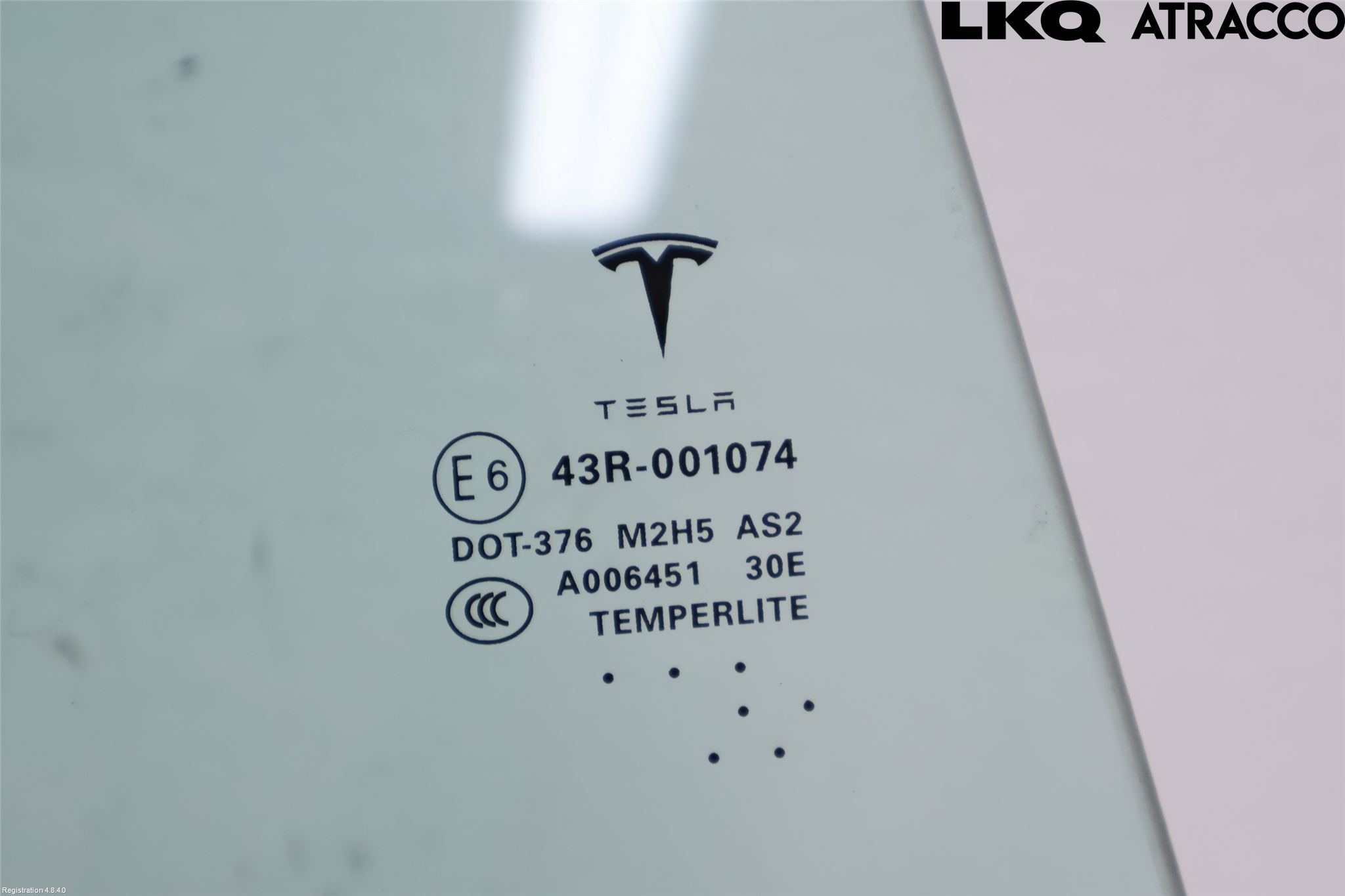 Tesla MODEL S 13- Dörruta Bak Höger