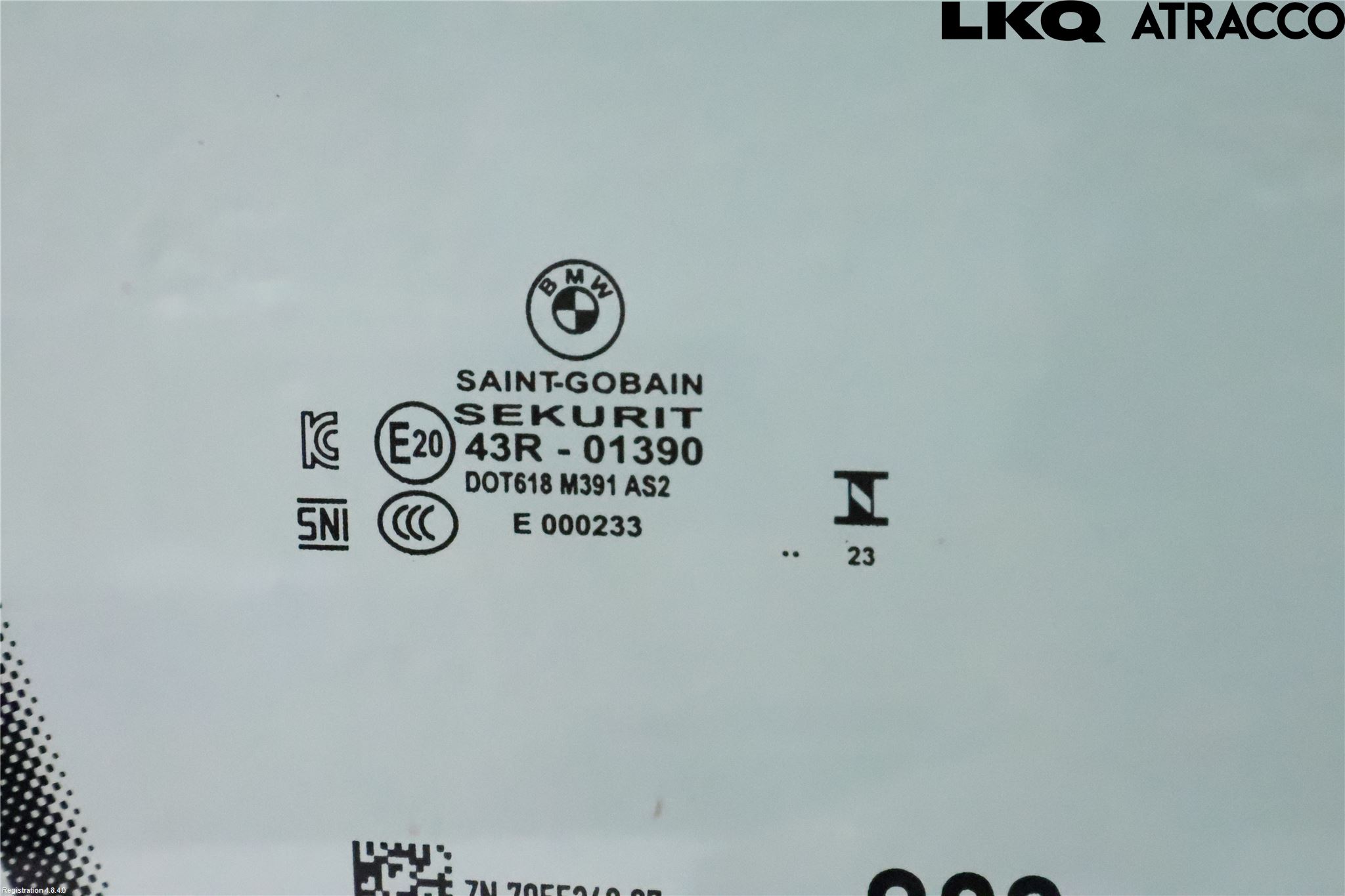 BMW 4/i4 G26 GRAN COUPÉ 21- Dörruta Fram Höger