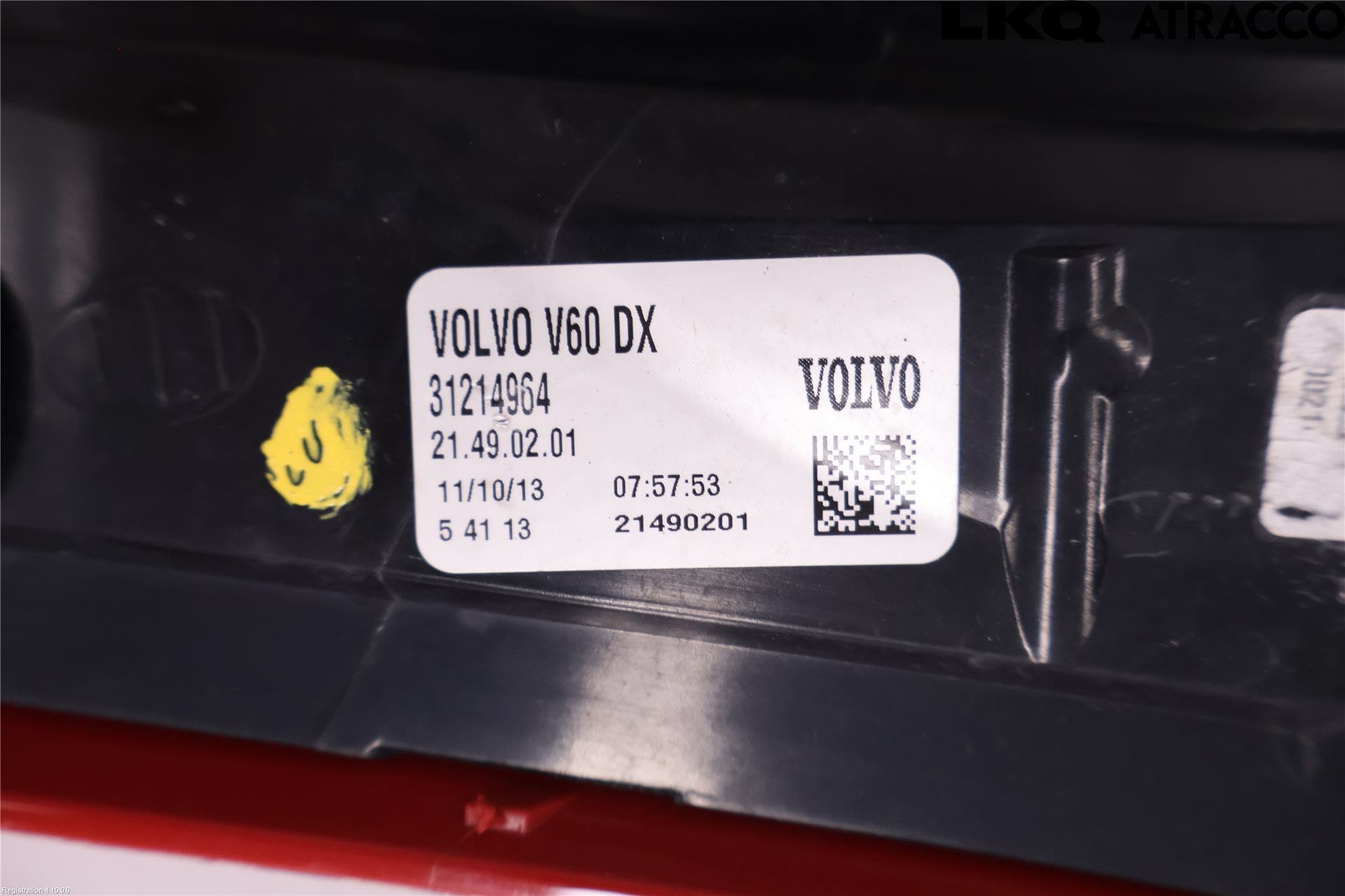 Volvo V60 14-18 Bakljus Höger