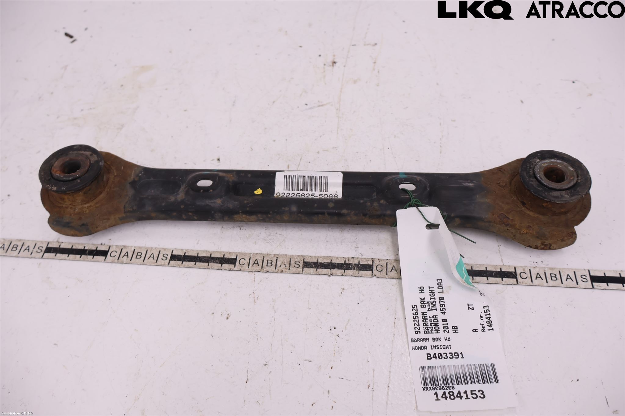 Honda INSIGHT Bärarm Bak Höger