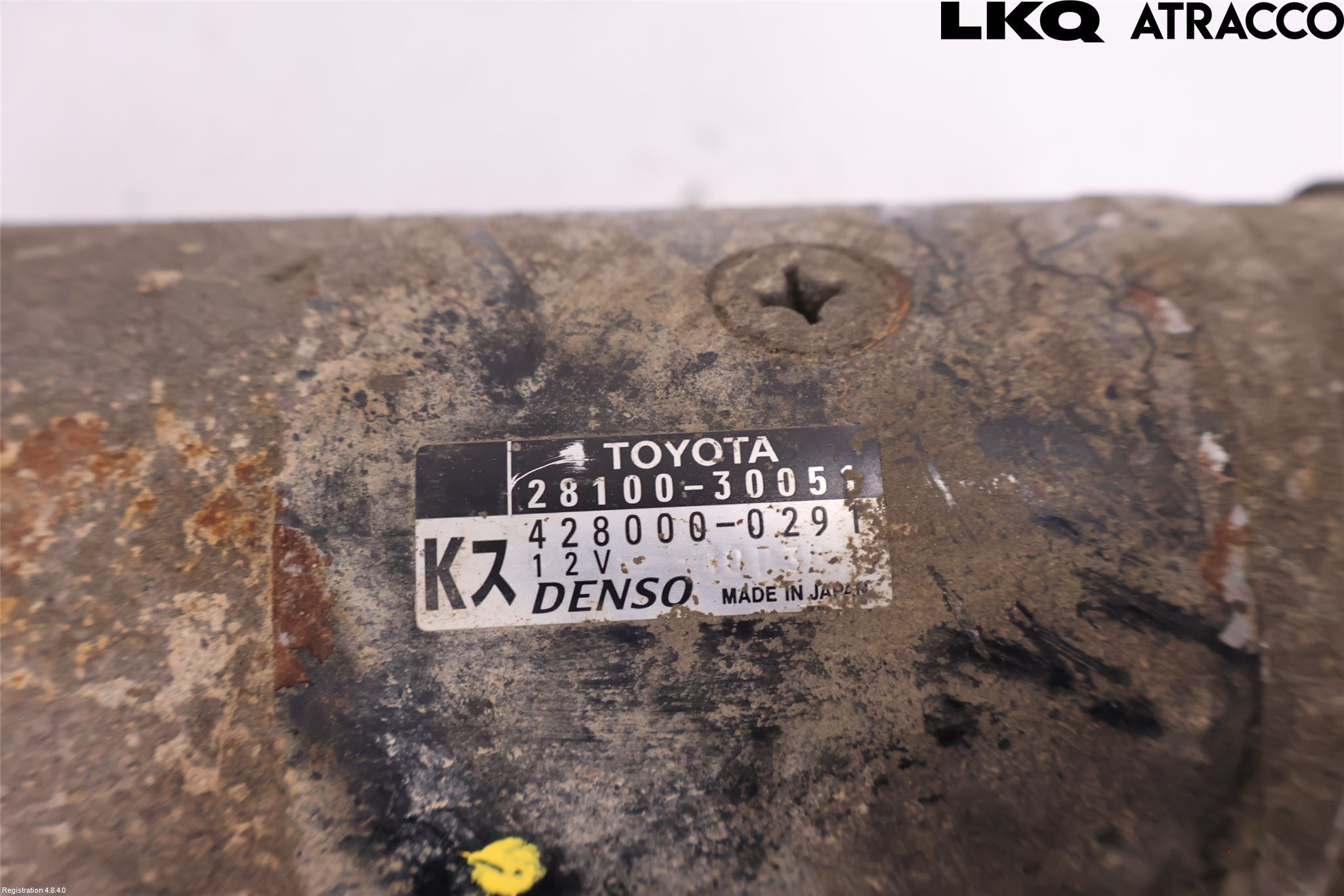 Toyota LANDCRUISER J150 10-23 Startmotor Diesel