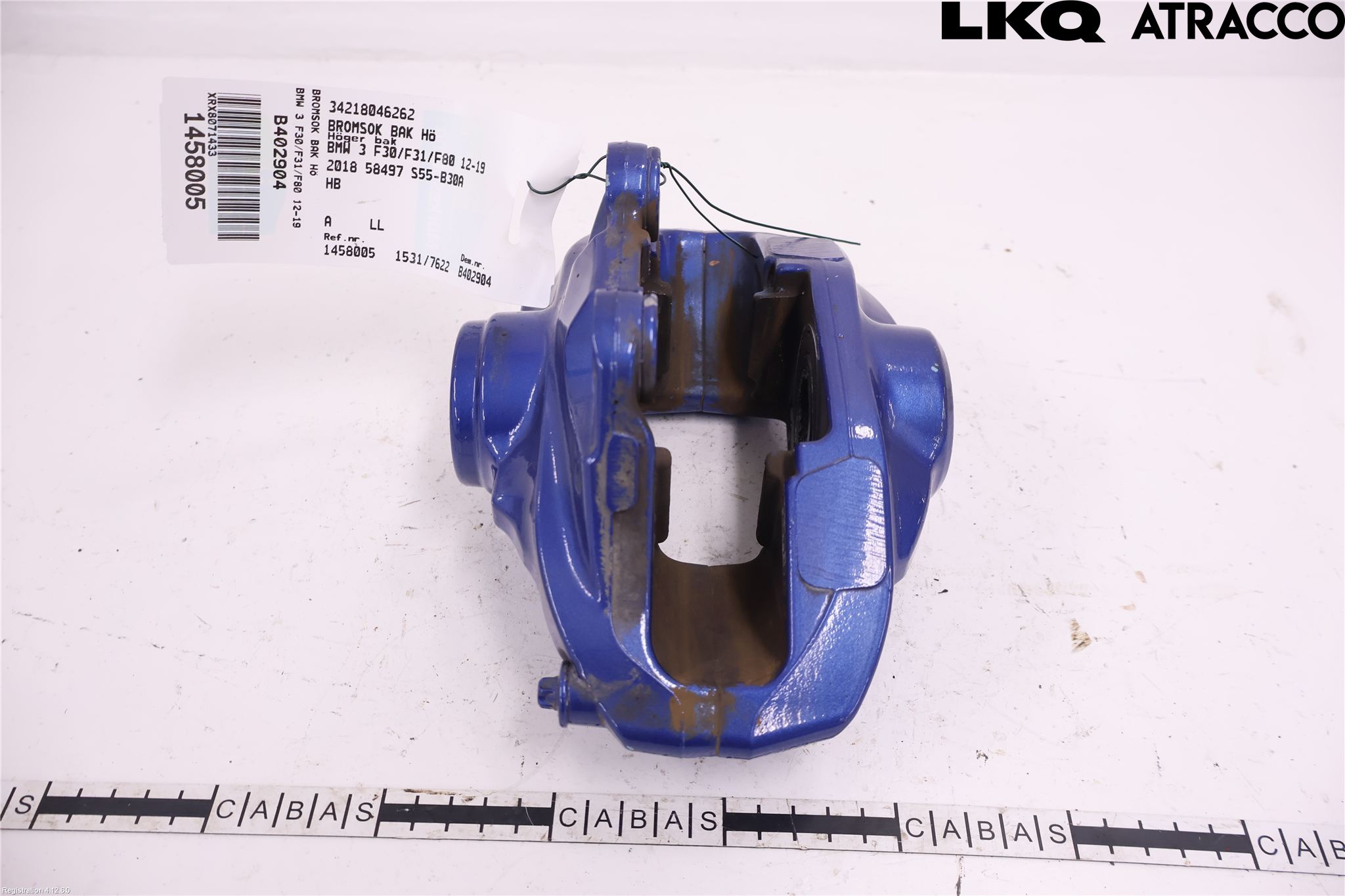 BMW 3 F30/F31/F80 12-19 Bromsok Bak Höger