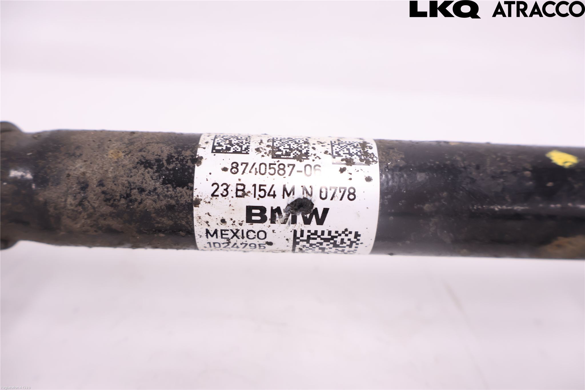 BMW 3 G20/G21/G80/G81 19- Drivaxel Fram Vänster