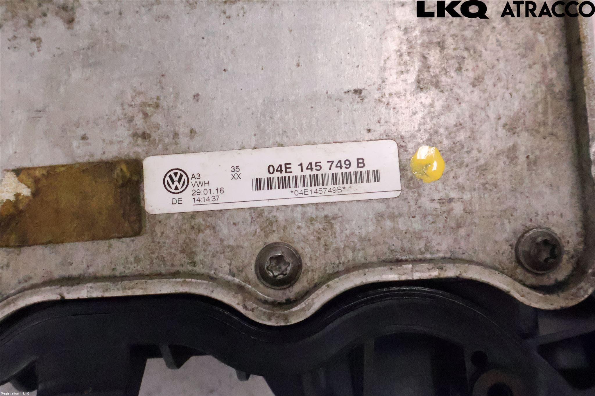 Volkswagen VW PASSAT 15-19 Grenrör Insug