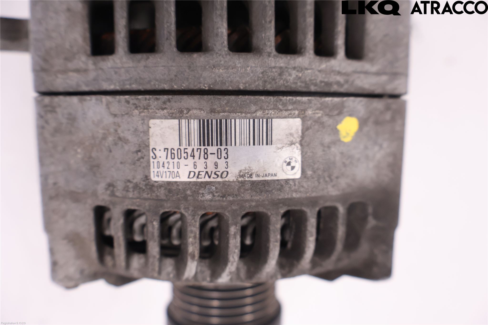BMW 3 GT F34 13-19 Generator