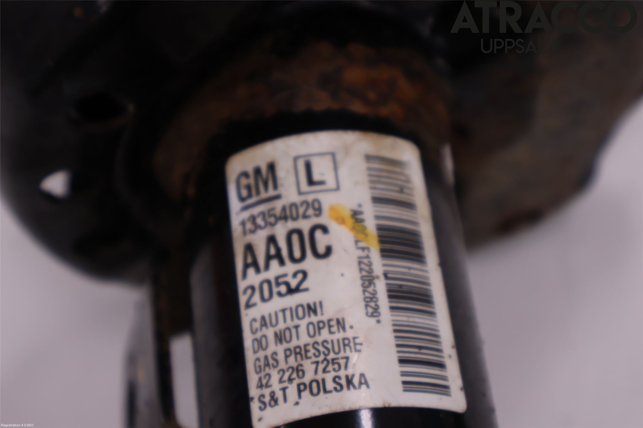 Opel ASTRA J 10-15 Fjäderben Fram Vänster