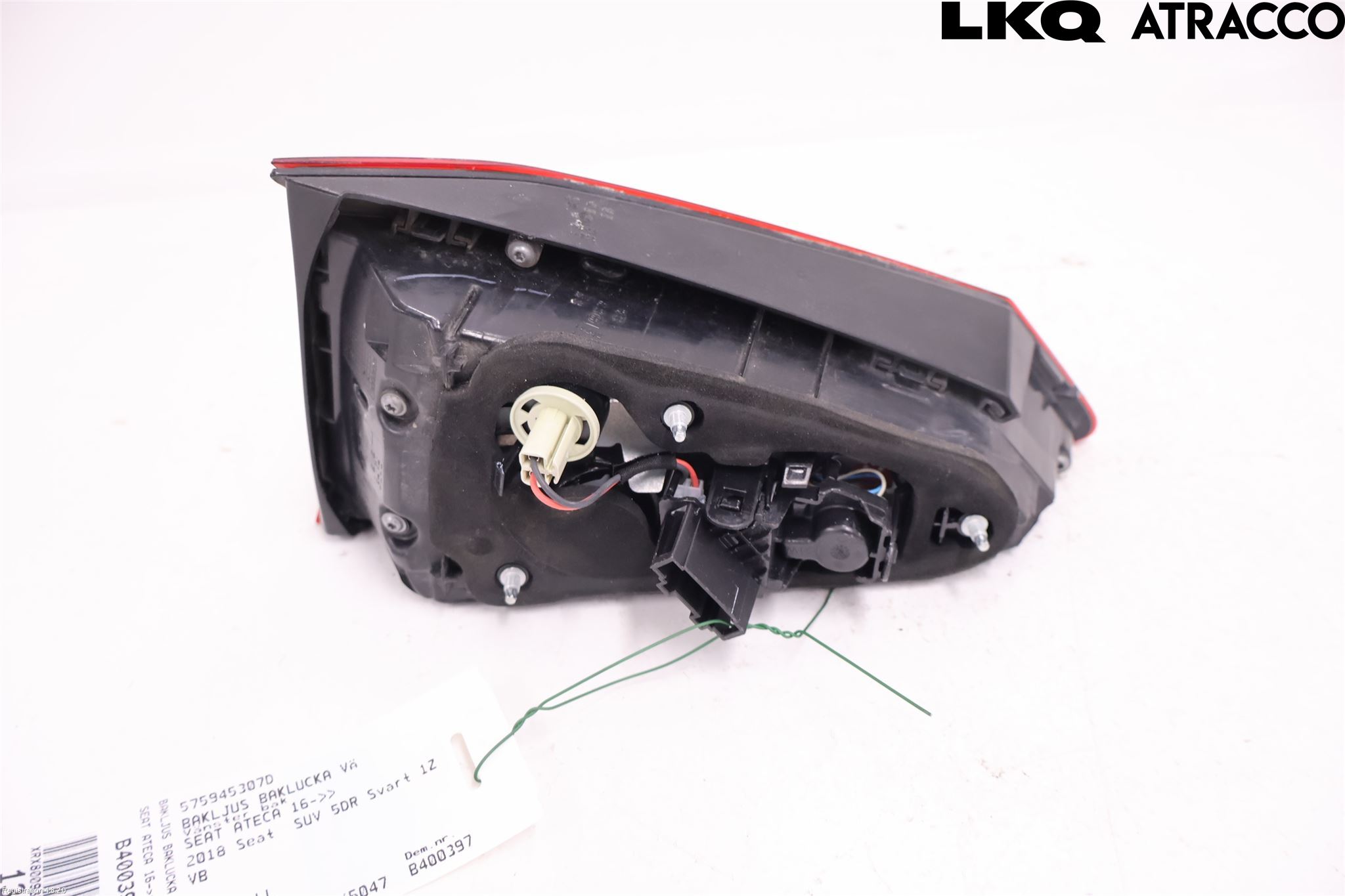 Seat ATECA 16->> Bakljus Lucka Vä