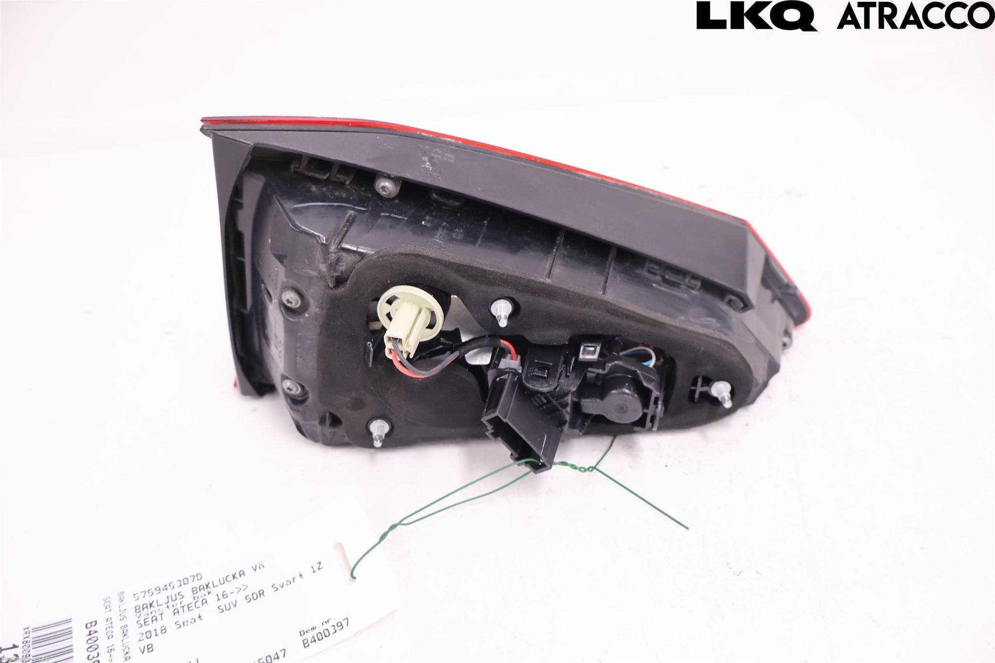 Seat ATECA 16->> Bakljus Lucka Vä