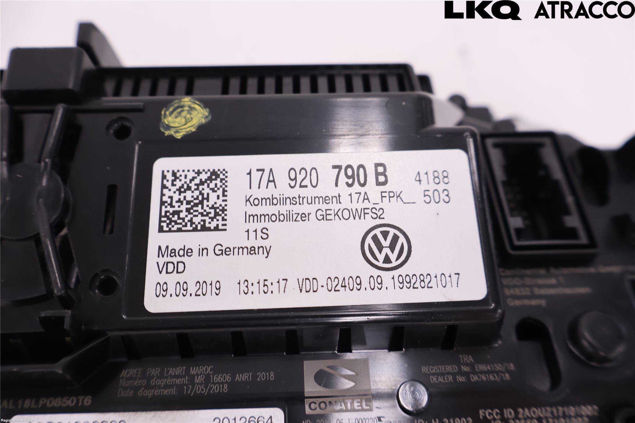 Volkswagen VW T-ROC 18- Instrument Komb