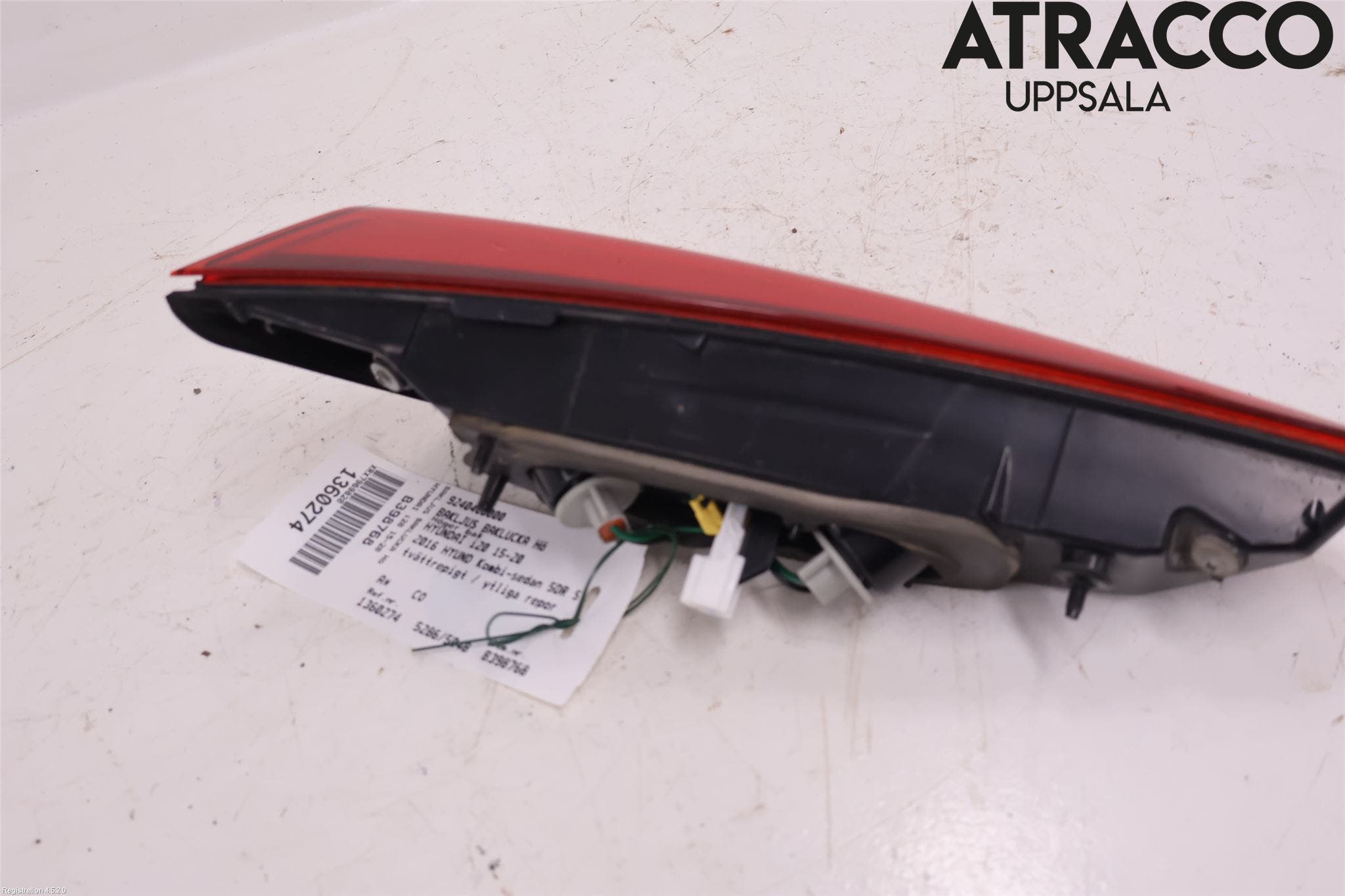 Hyundai i20 GB 15-20 Bakljus Lucka Hö