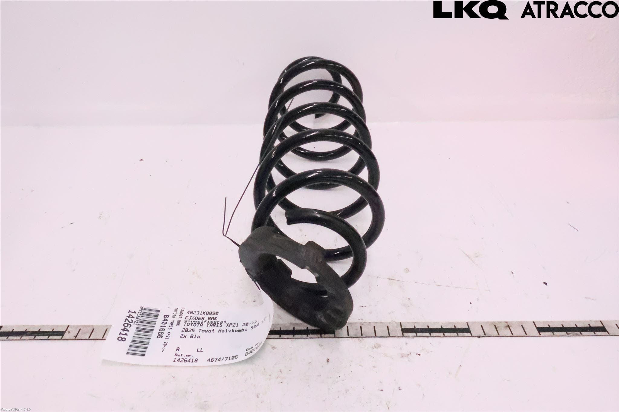 Toyota YARIS XP21 20- Fjäder Bak