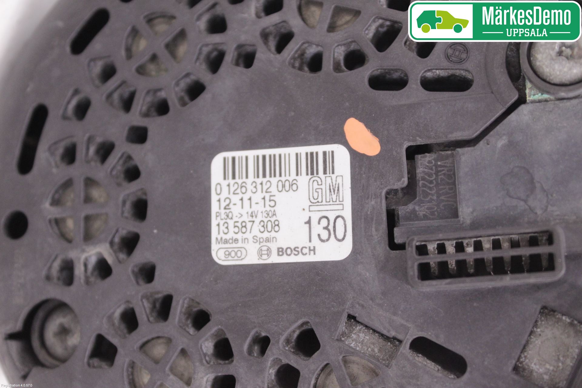 Opel ASTRA K 16-22 Generator