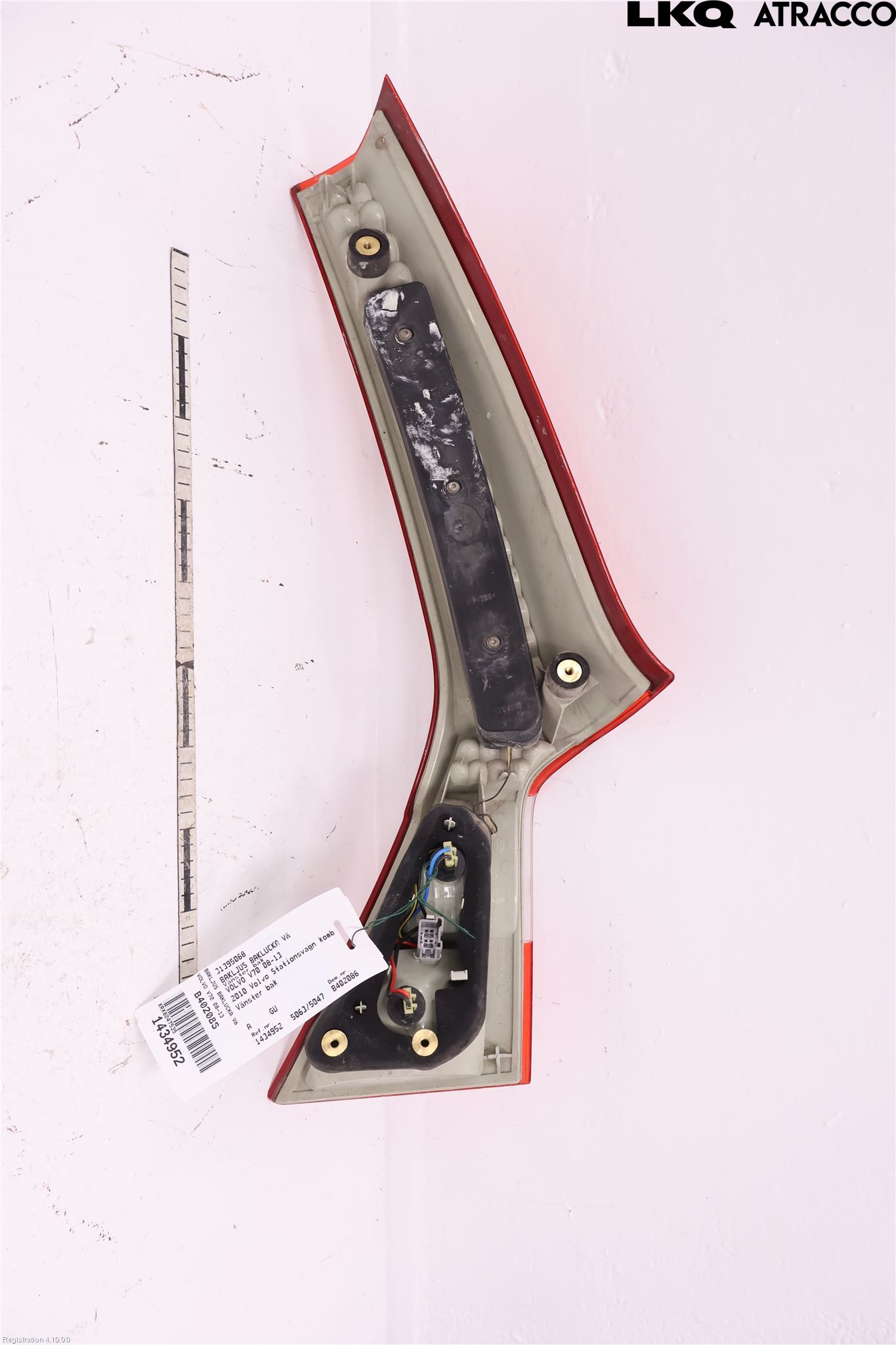 Volvo V70 08-13 Bakljus Lucka Vä