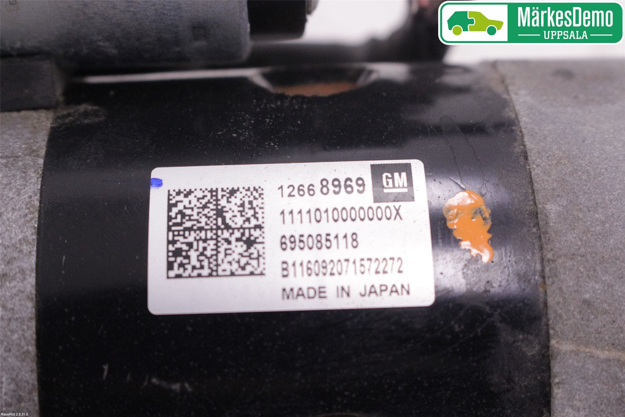 Opel ASTRA K 16-22 Startmotor