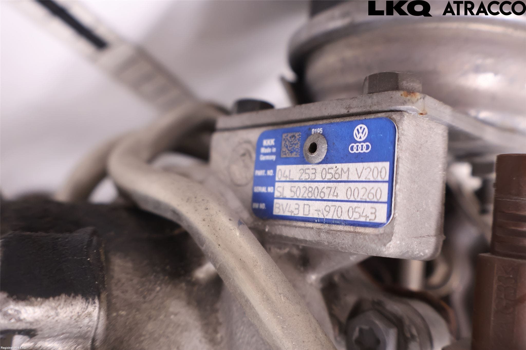 Volkswagen VW TIGUAN 16-24 Turboaggregat