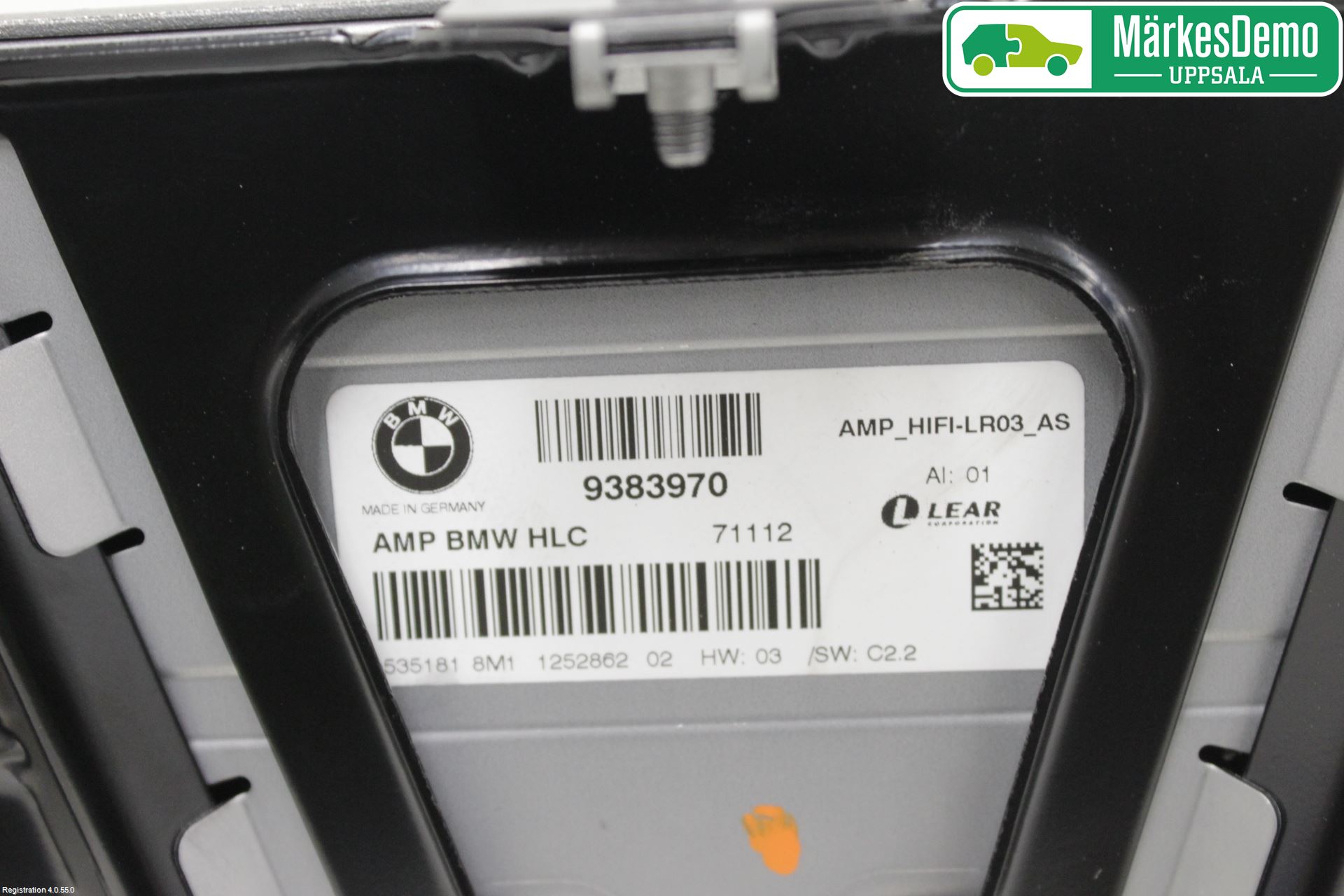 BMW 4 F36 Gran Coupé 14-20 Radio-Stereo Förstärkare
