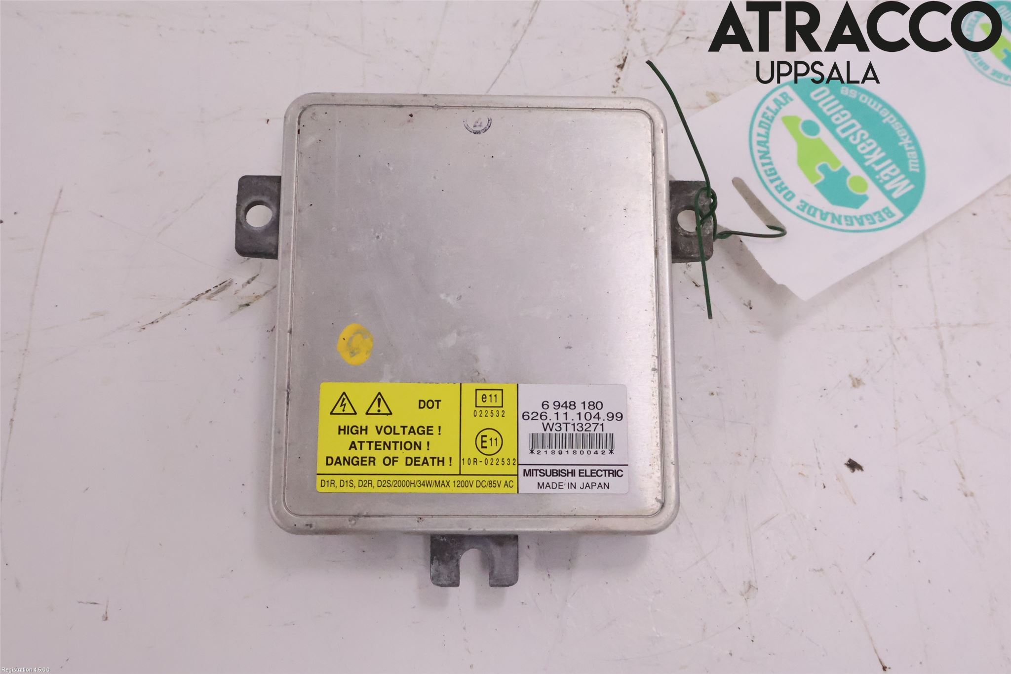 Volvo V70 08-13 Styrenhet Strålkastare