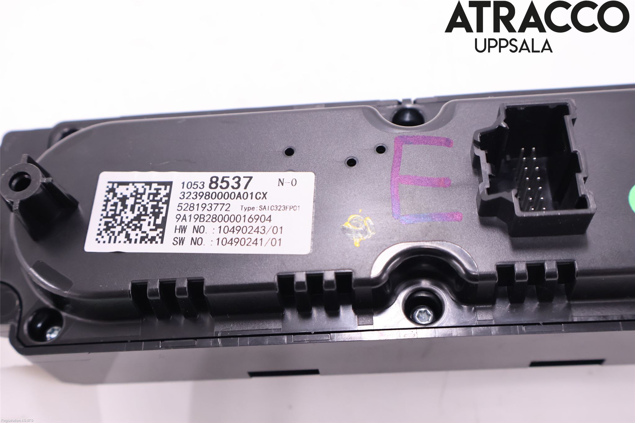 MG ZS EV 20- Ac Styrenhet Ac Manöveren