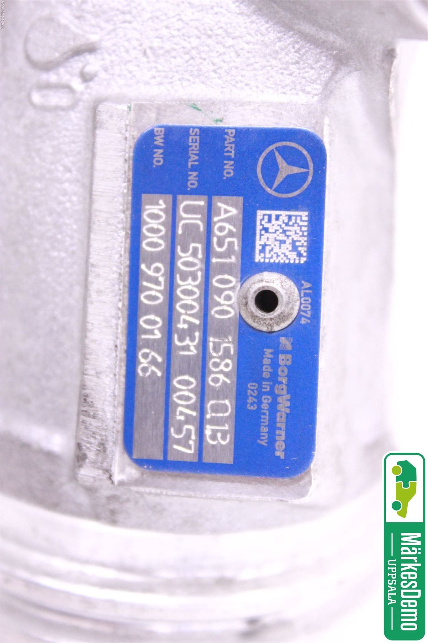 Mercedes-Benz MB C-KLASS (W205) 14-21 Turboaggregat