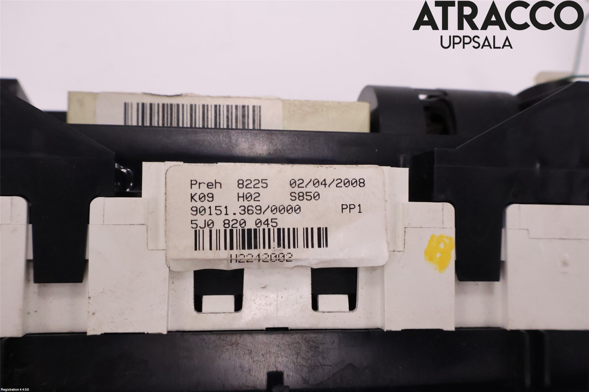 Skoda ROOMSTER Ac Styrenhet Ac Manöveren