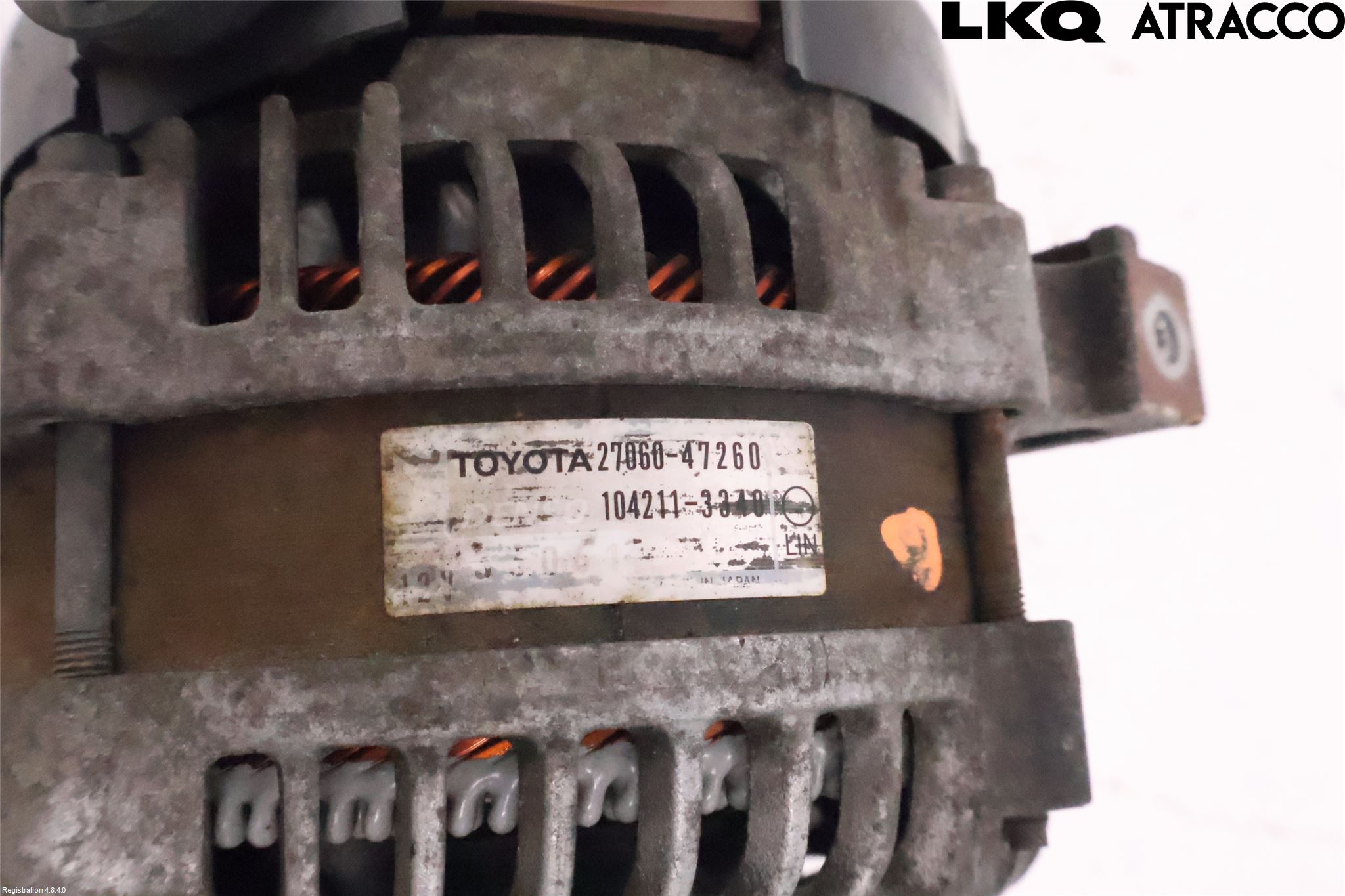 Toyota VERSO-S 11-16 Generator