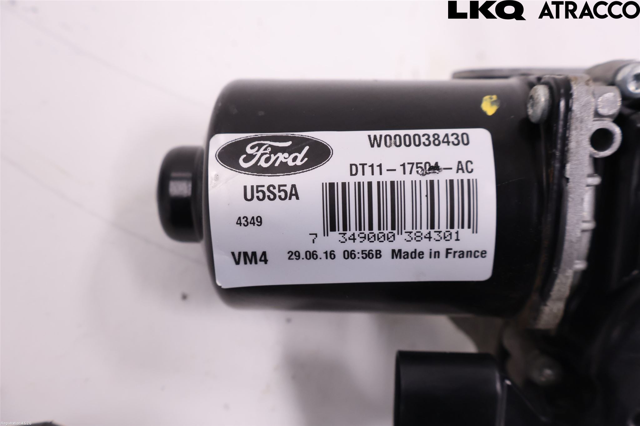 Ford TRANSIT/TOURNEO CONNECT 13-22 Torkarmotor Vindruta