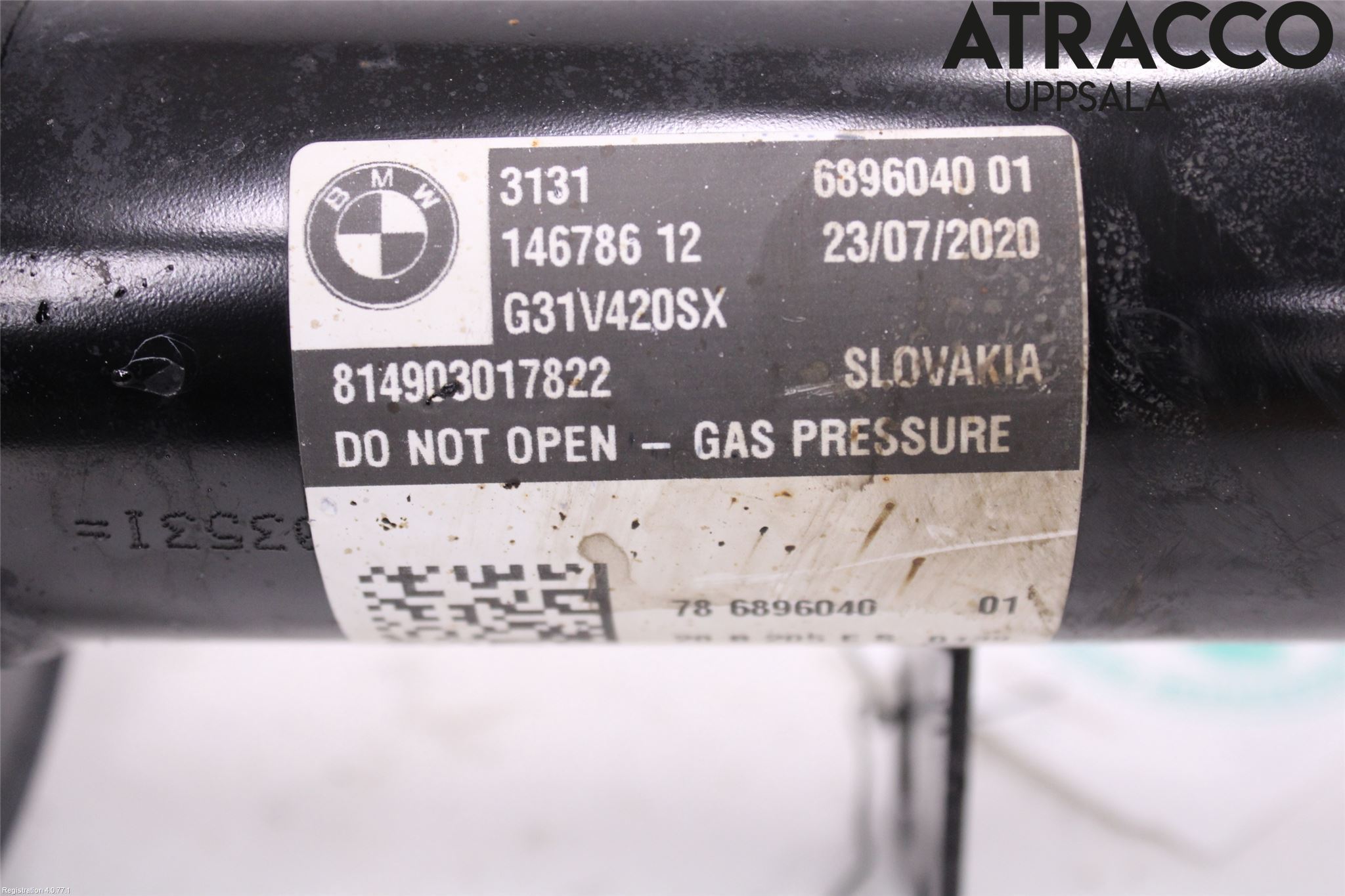 BMW 5 G30/G31/F90 17-23 Fjäderben Fram Höger