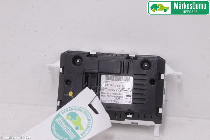 Ford TRANSIT/TOURNEO CONNECT 13-22 Bildskärm