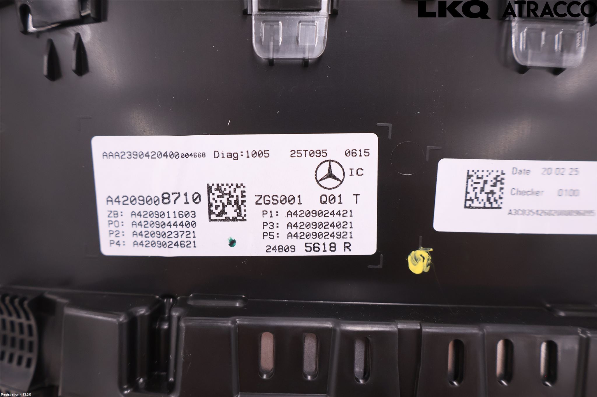 Mercedes-Benz MB CITAN/EQT (W420) 22- Instrument Komb