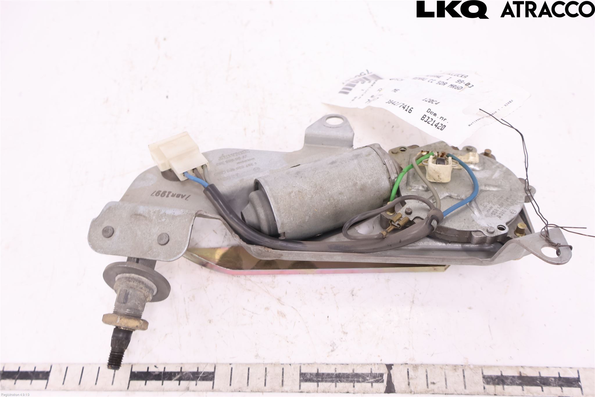 Renault MÉGANE I  99-03 Torkarmotor Baklucka
