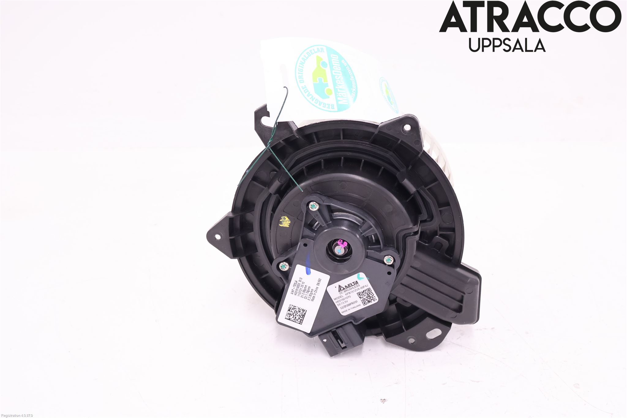 Tesla MODEL 3 17- Värmefläkt