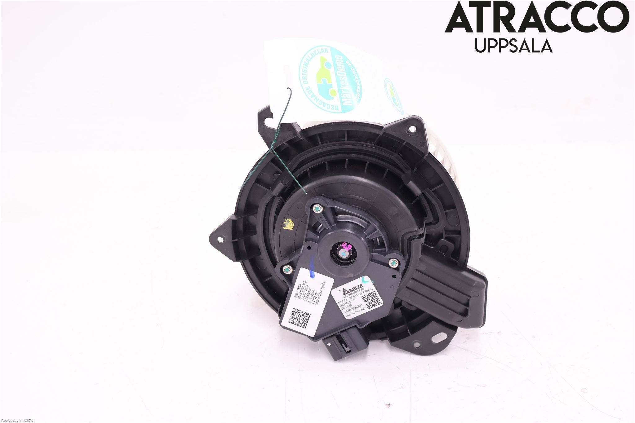 Tesla MODEL 3 17- Värmefläkt