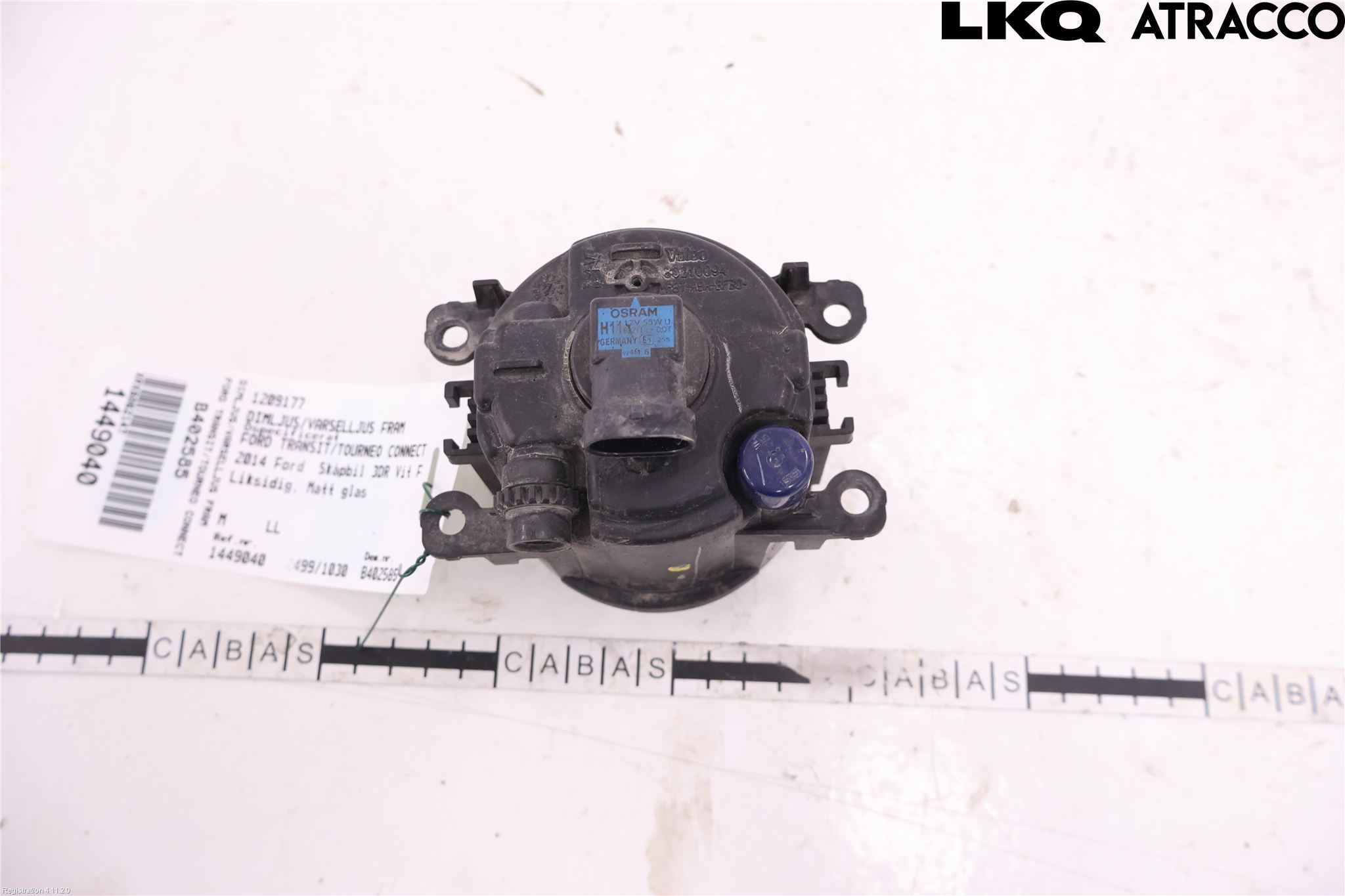 Ford TRANSIT/TOURNEO CONNECT 13-22 Dimljus-Varselljus Fram
