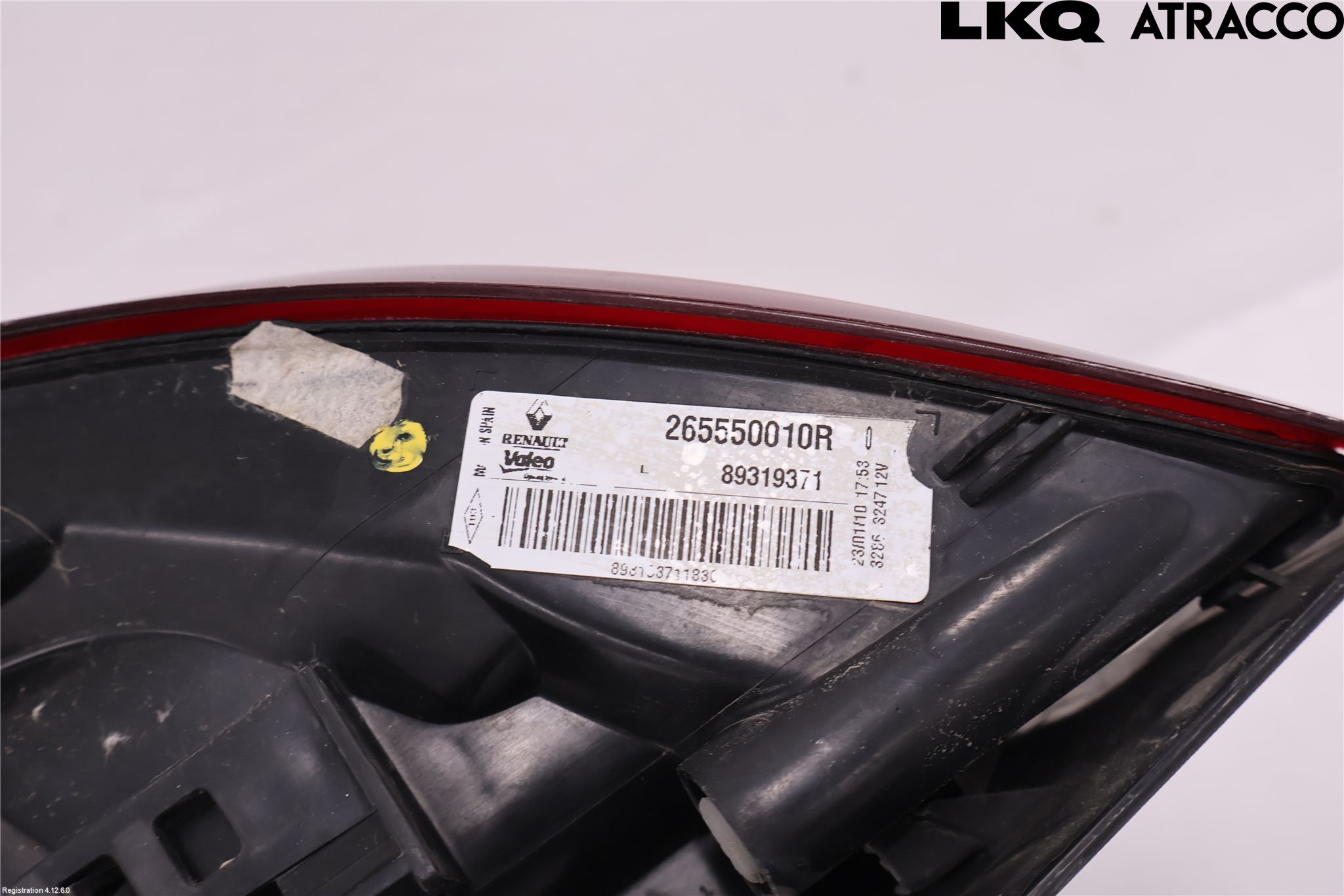 Renault MEGANE III 09-15 Bakljus Vänster