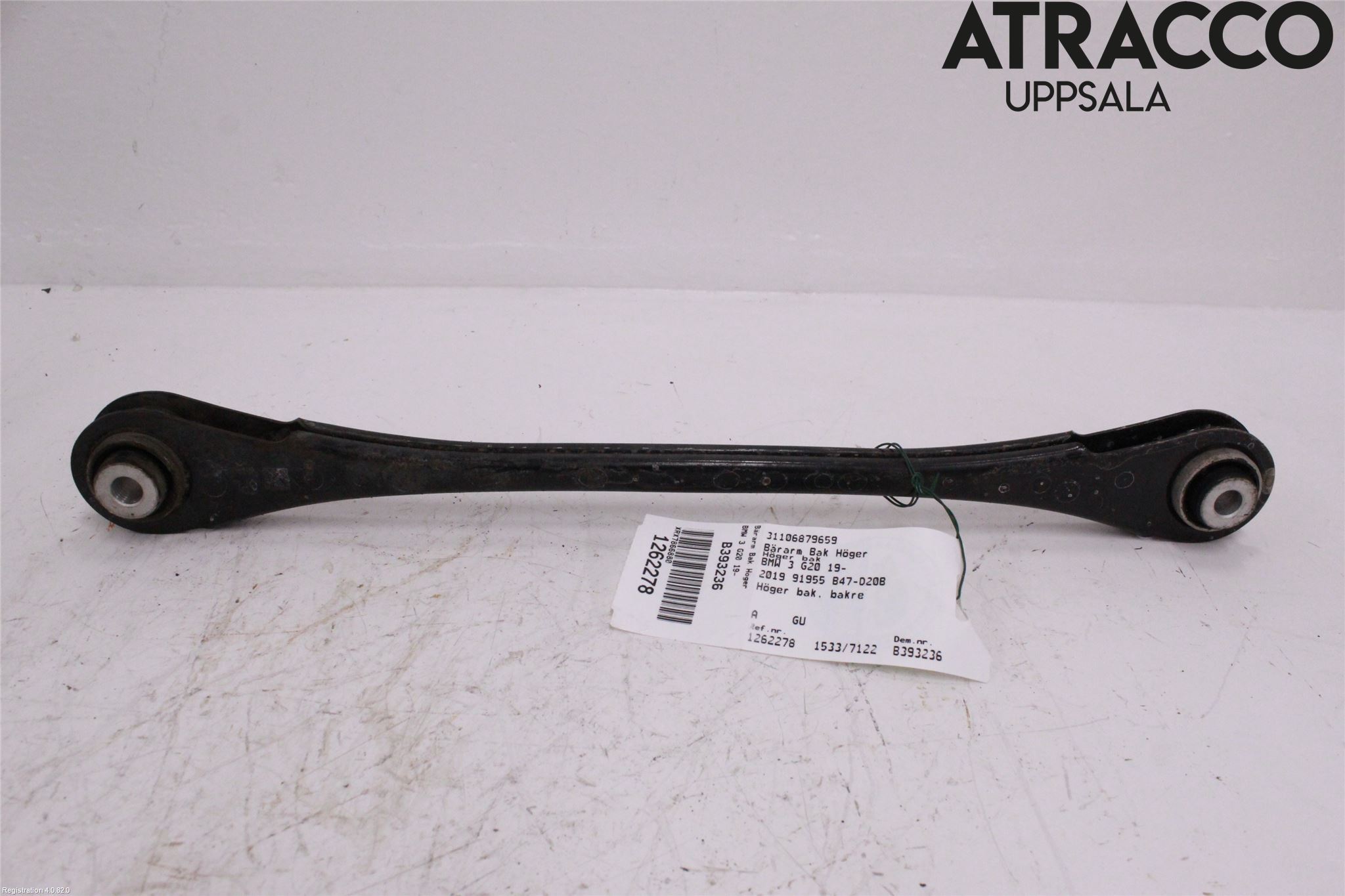 BMW 3 G20/G21/G80/G81 19- Bärarm Bak Höger