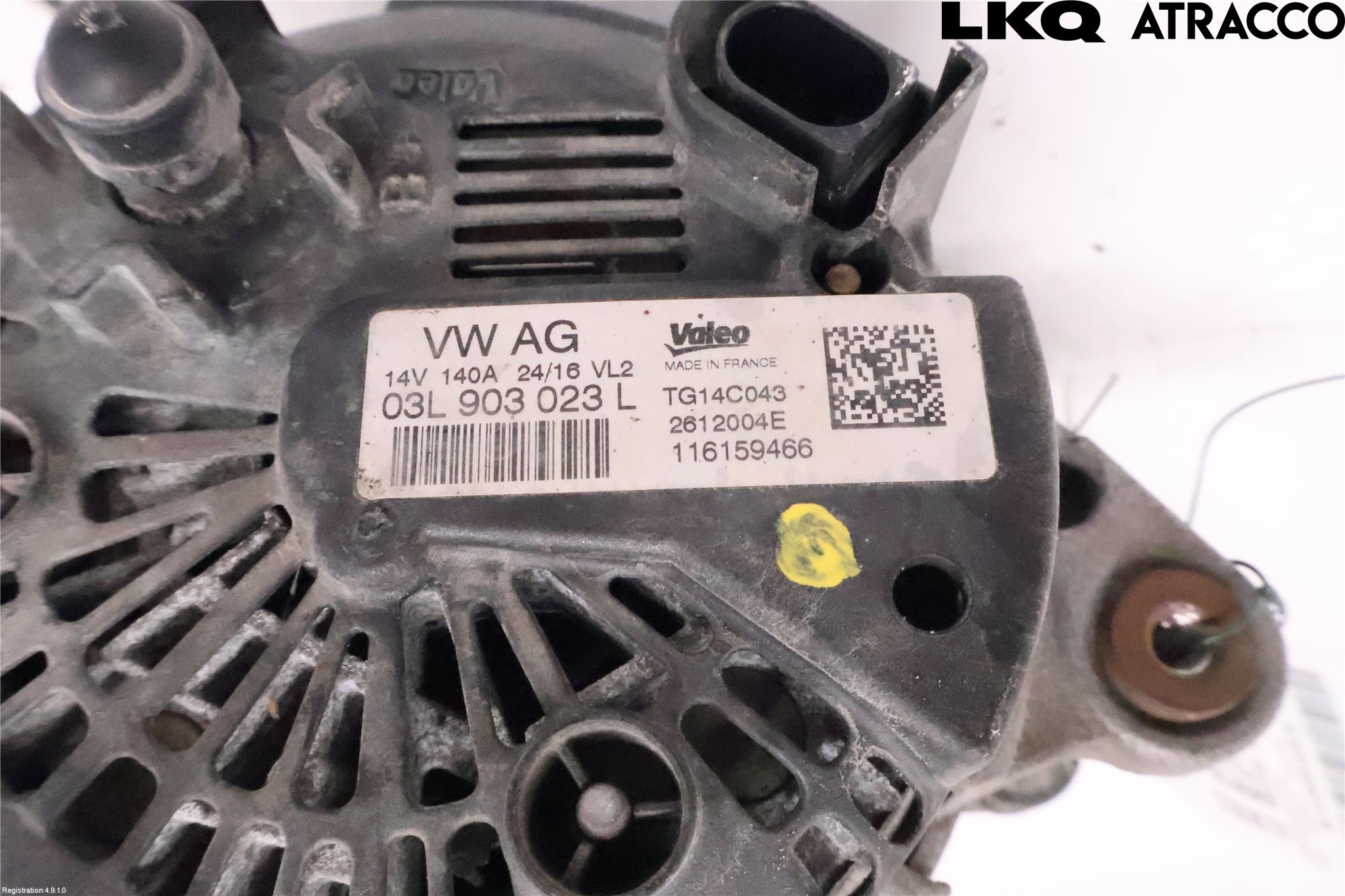 Volkswagen VW CADDY 16-20 Generator