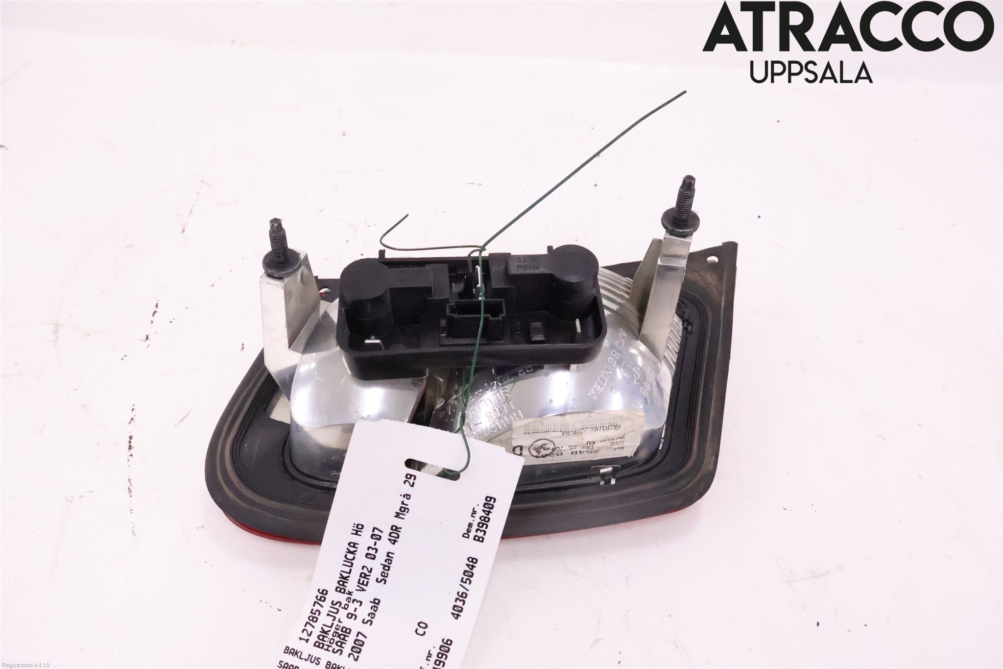 Saab 9-3 VER 2 Bakljus Lucka Hö