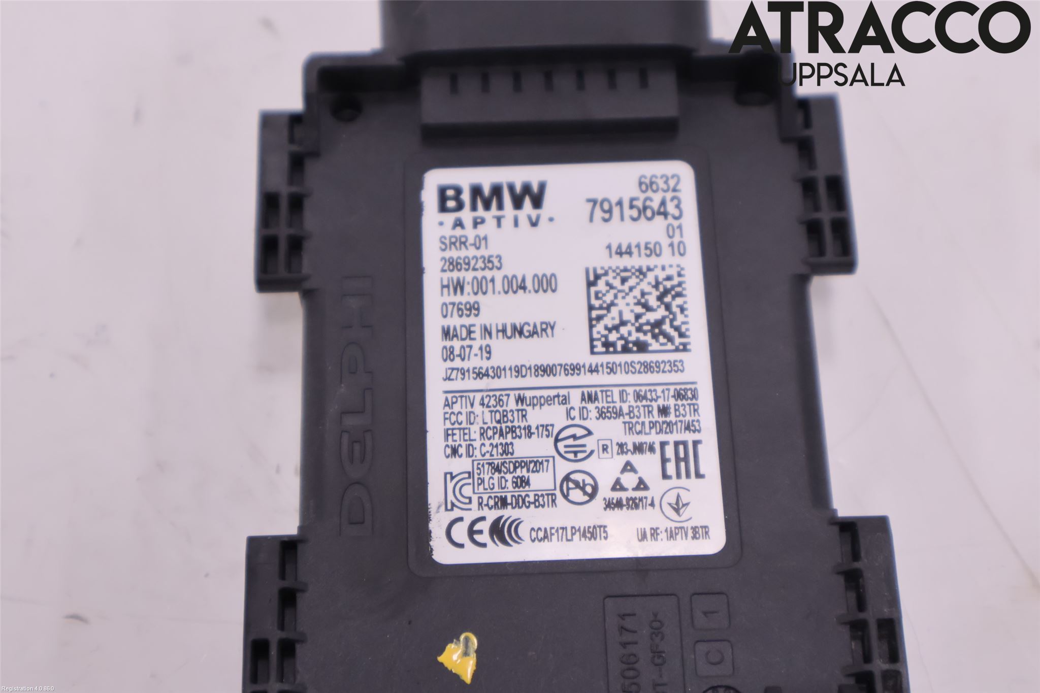 BMW 5 G30/G31/F90 17-23 Sensor Aktivt Kollisionsskydd