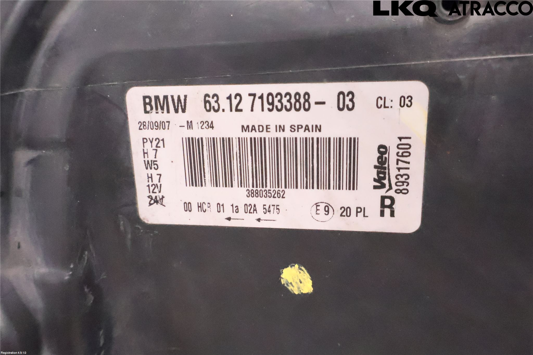 BMW 1 E87/81 5D/3D 03-11 Strålkastare Höger