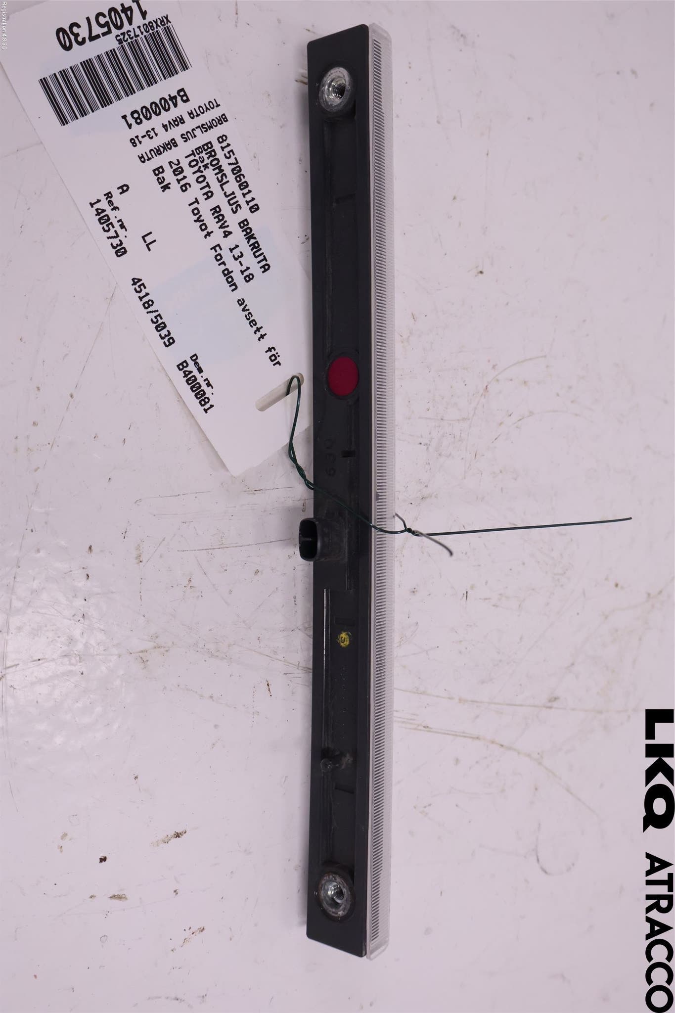 Toyota RAV4 13-18 Bromsljus Bakruta