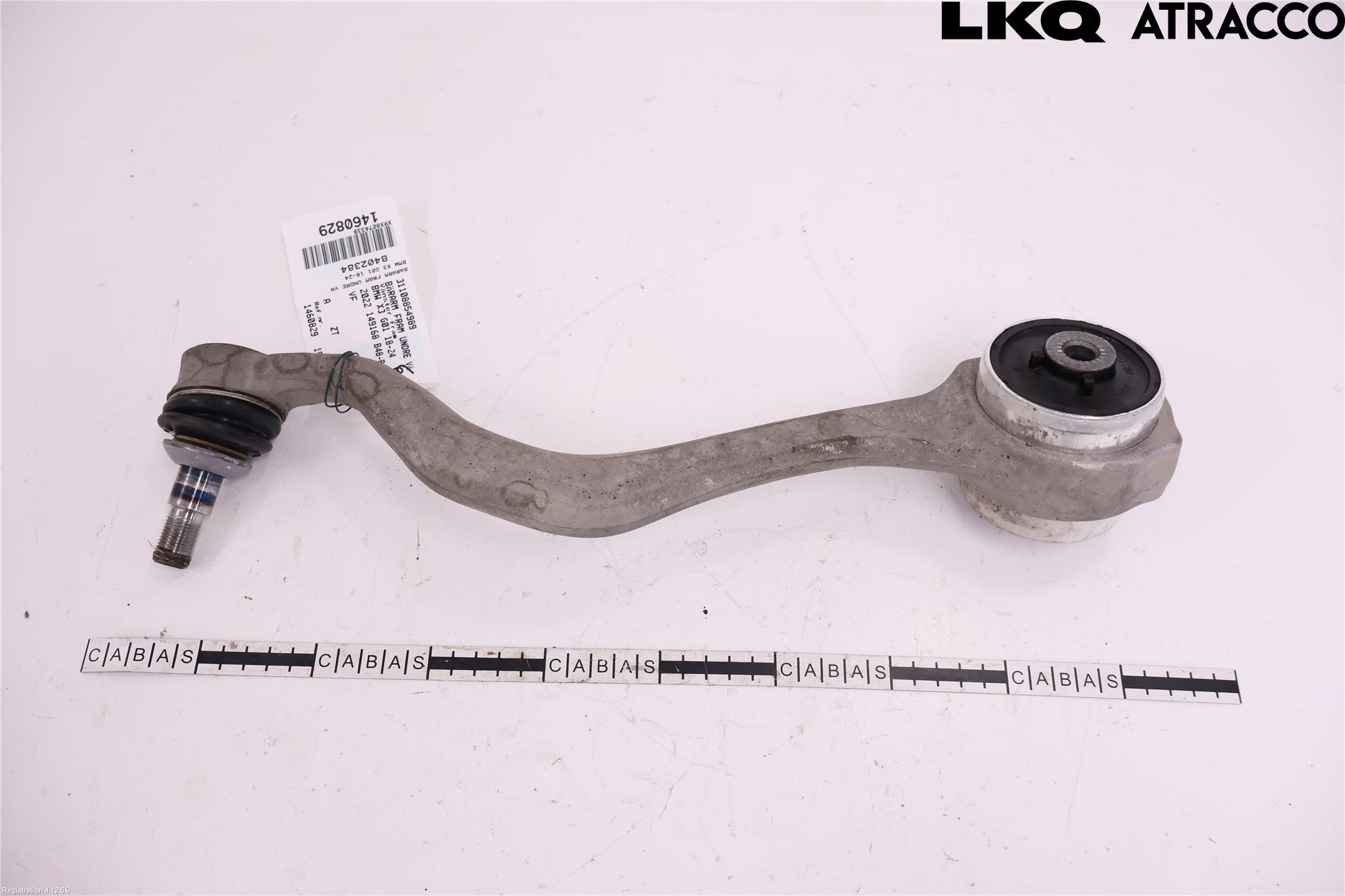 BMW X3 G01 18- Bärarm Fram Undre Vä