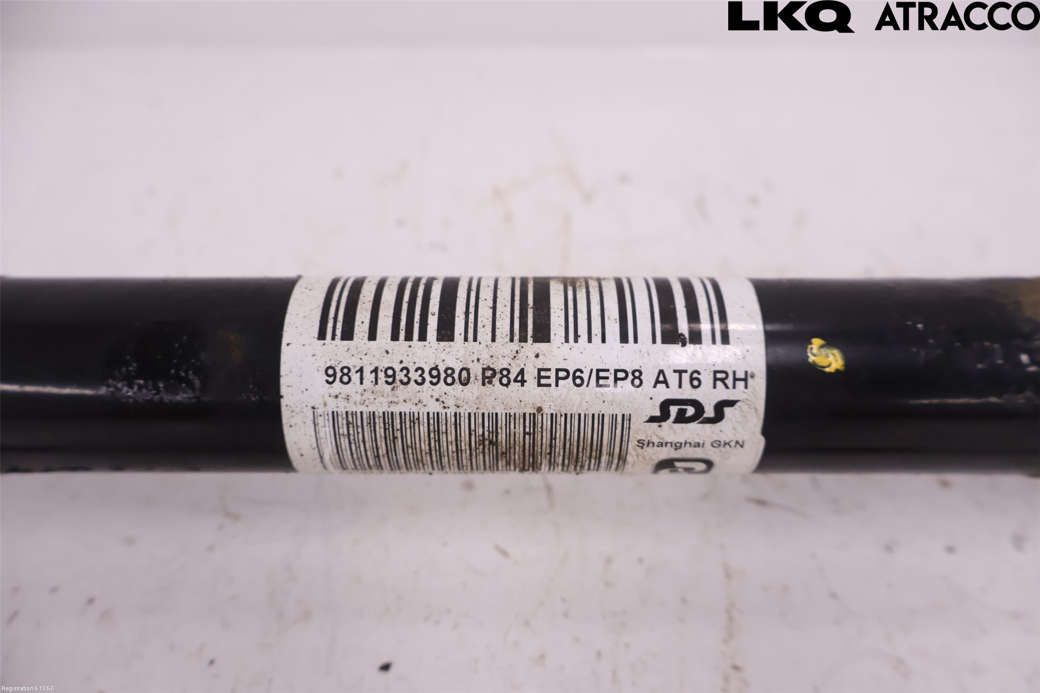 Peugeot 3008 17-24 Drivaxel Fram Höger