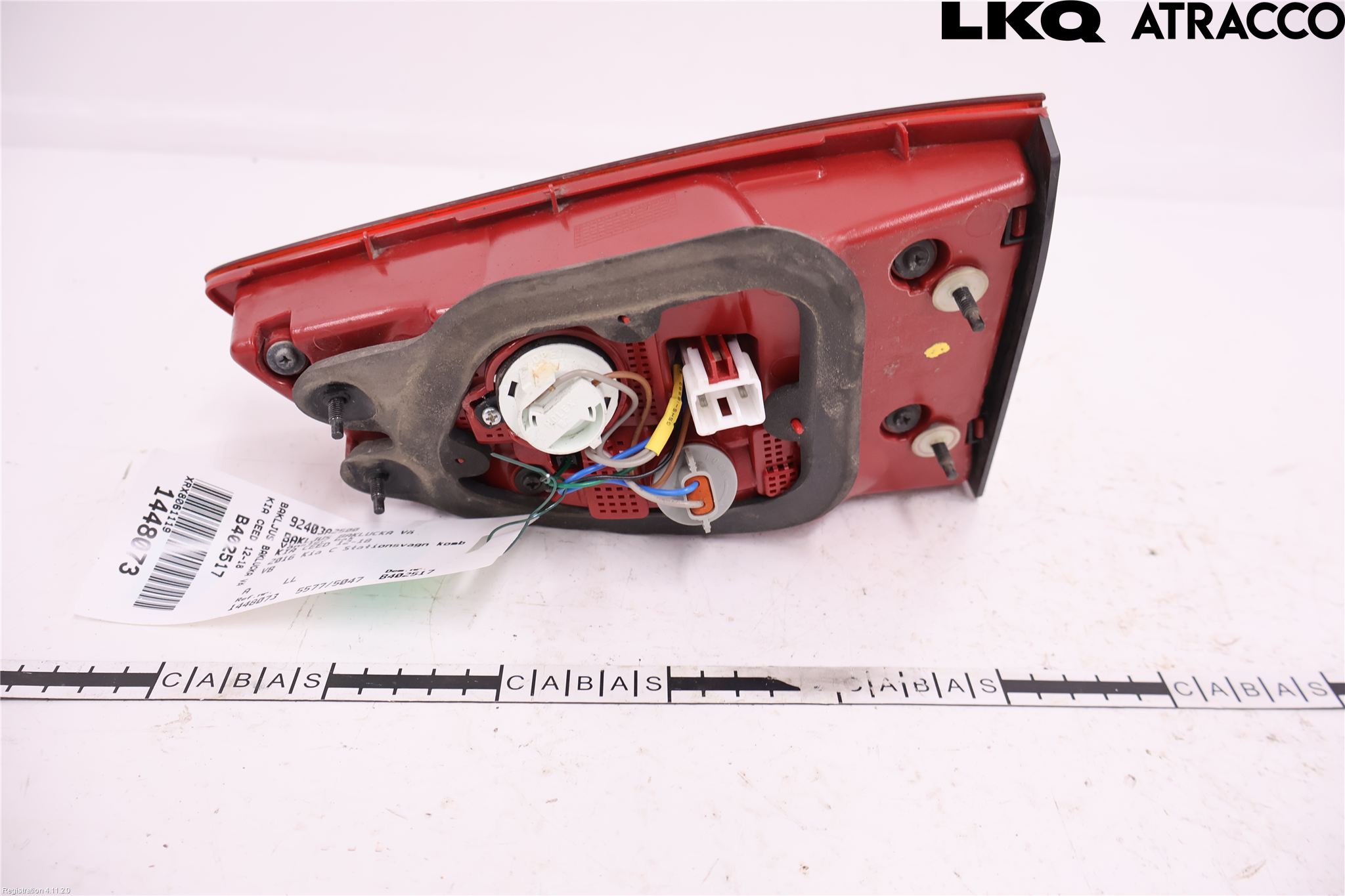 Kia CEED 12-18 Bakljus Lucka Vä