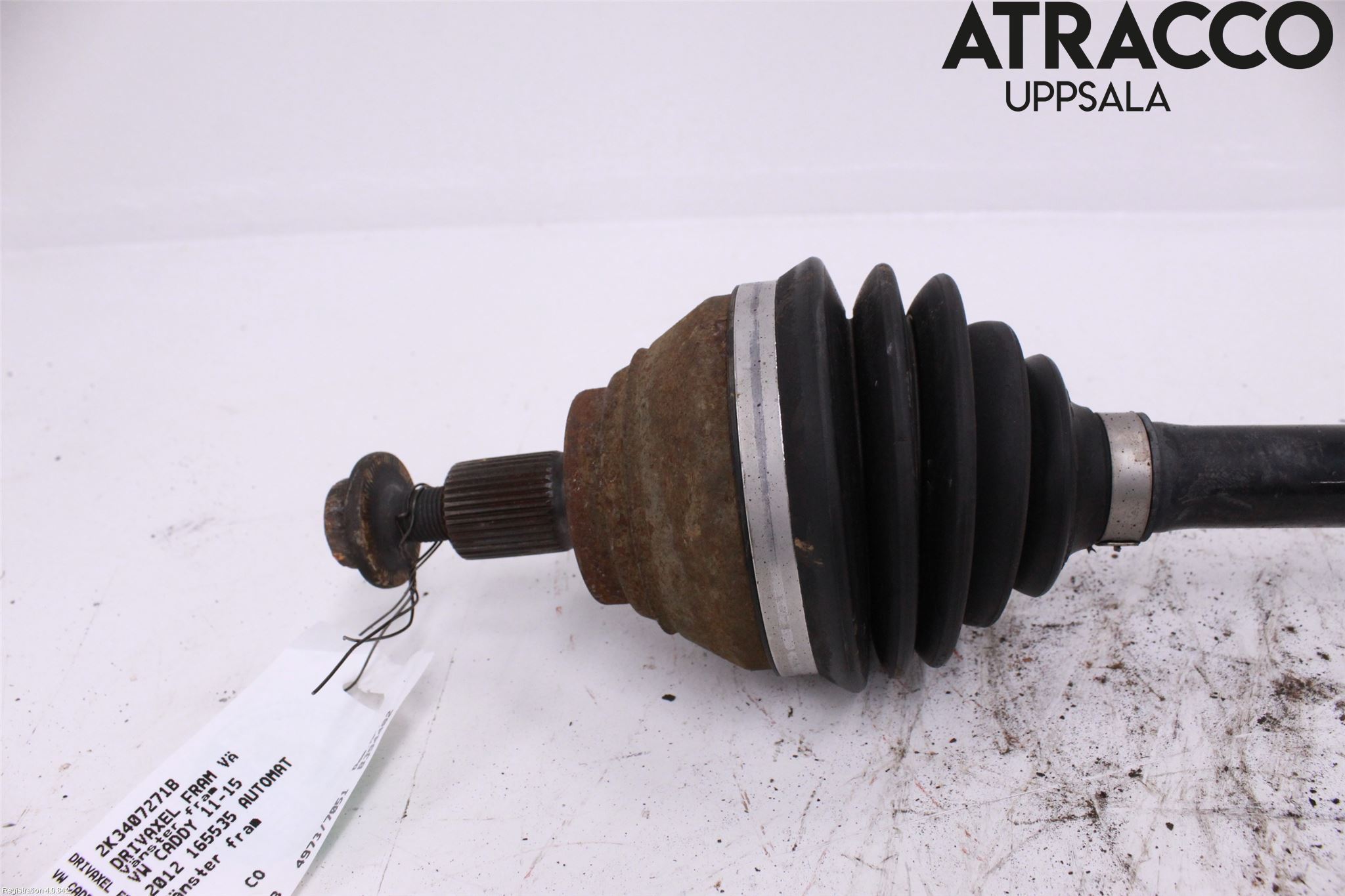 Volkswagen VW CADDY 11-15 Drivaxel Fram Vänster