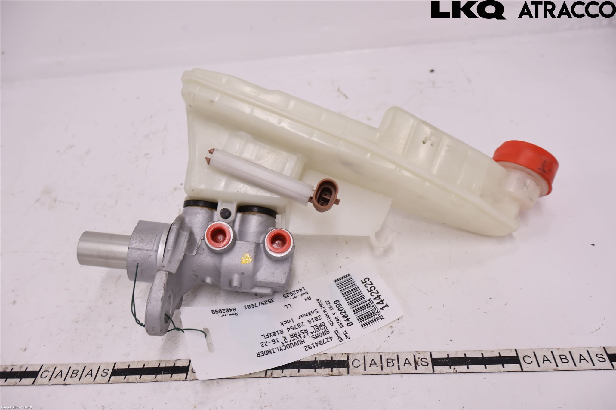 Opel ASTRA K 16-22 Broms Huvudcylinder
