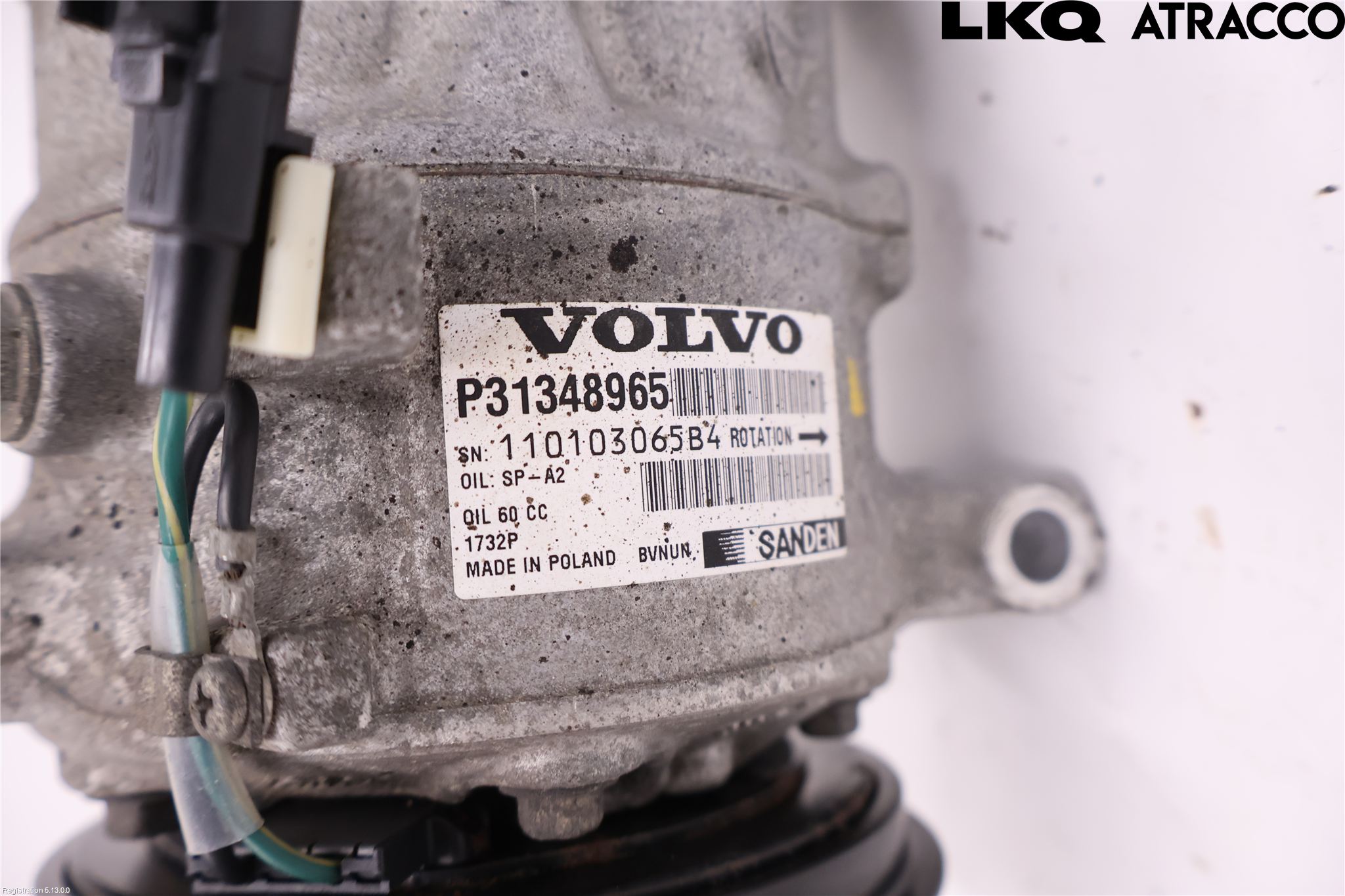 Volvo V40 12-19 Ac Kompressor